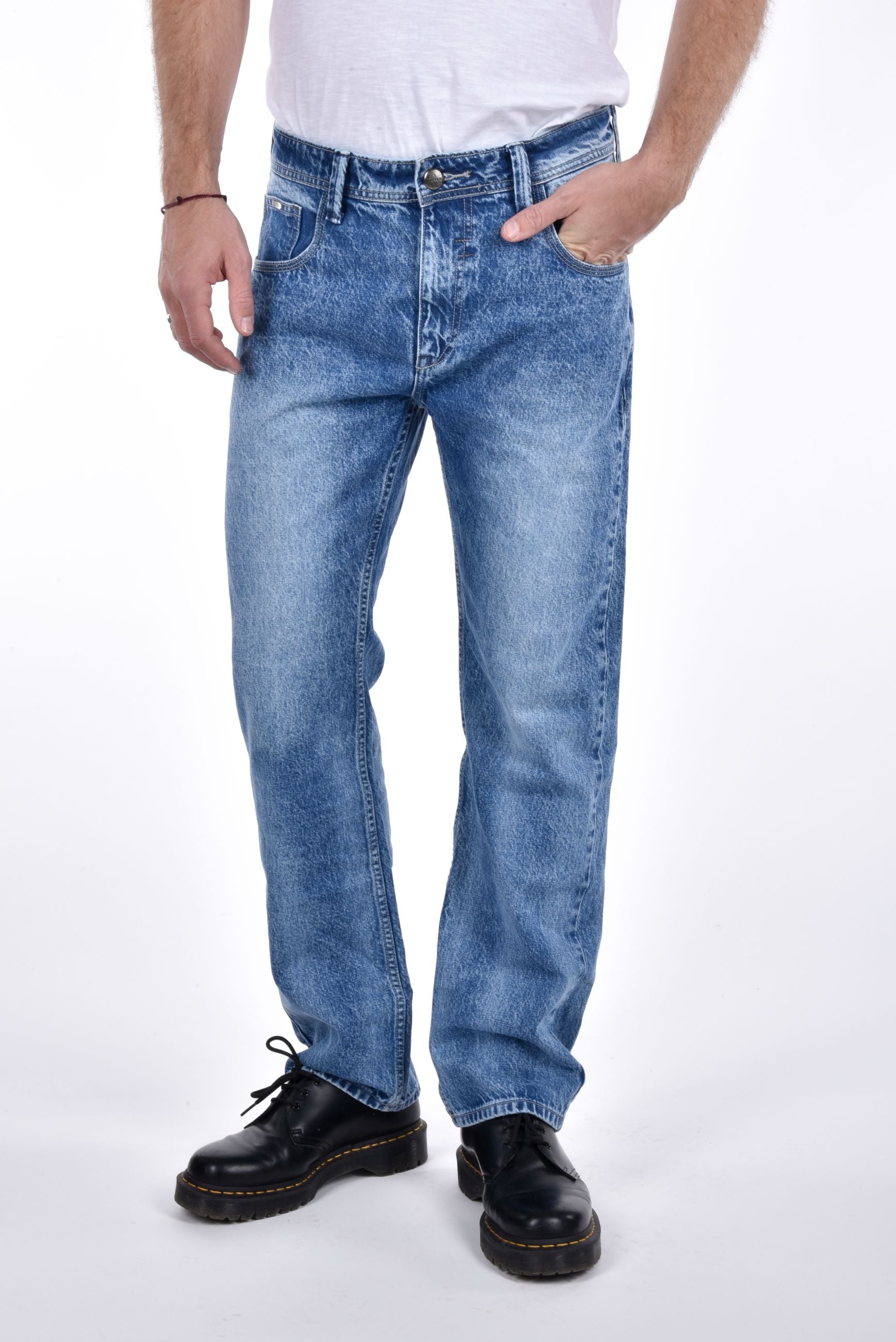 Lion Wide Leg recycled denim