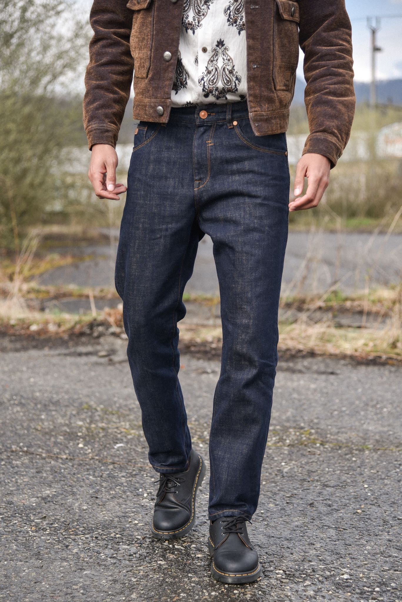 Kinshasa Loose Fit raw denim