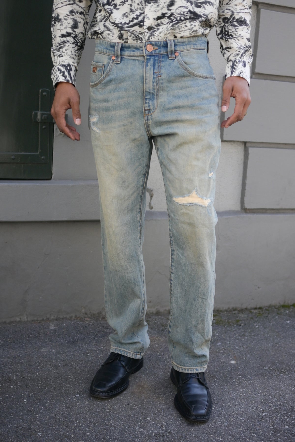 Kinshasa Loose Fit dirty wash