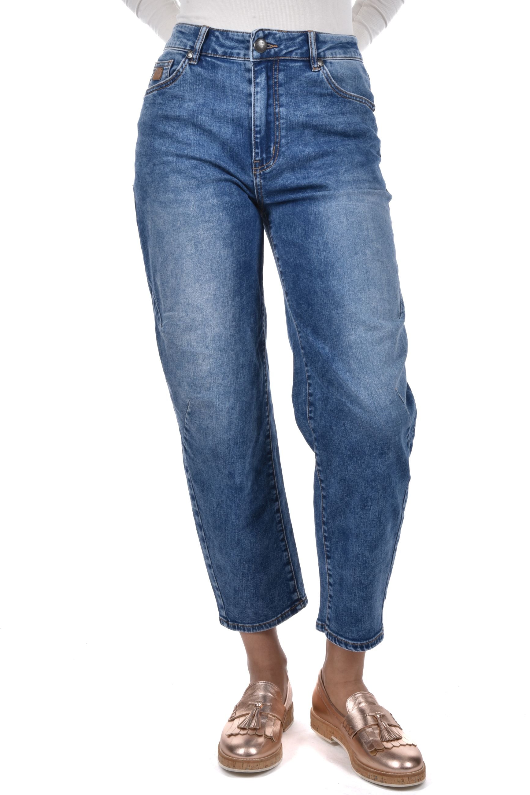 Kelly Barrel Fit stretch denim