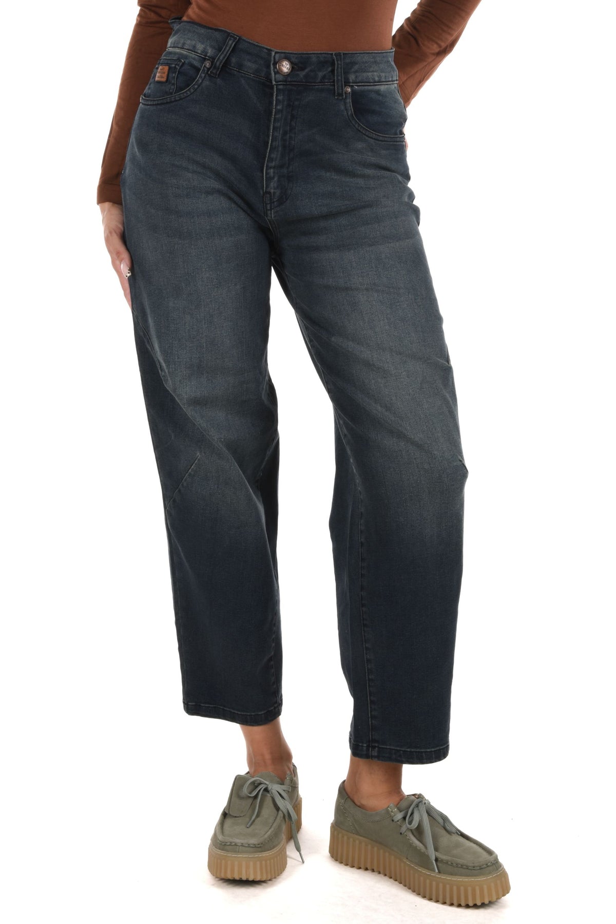 Kelly Barrel Fit stretch denim