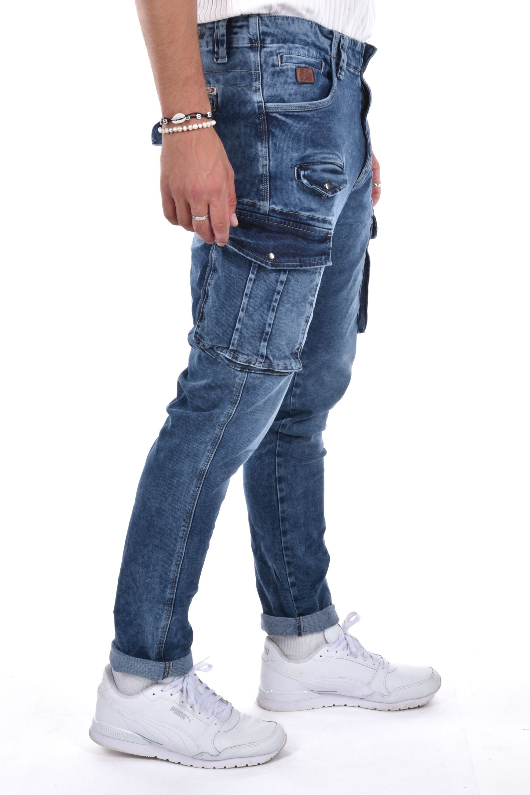 Providence Cargo jogg denim