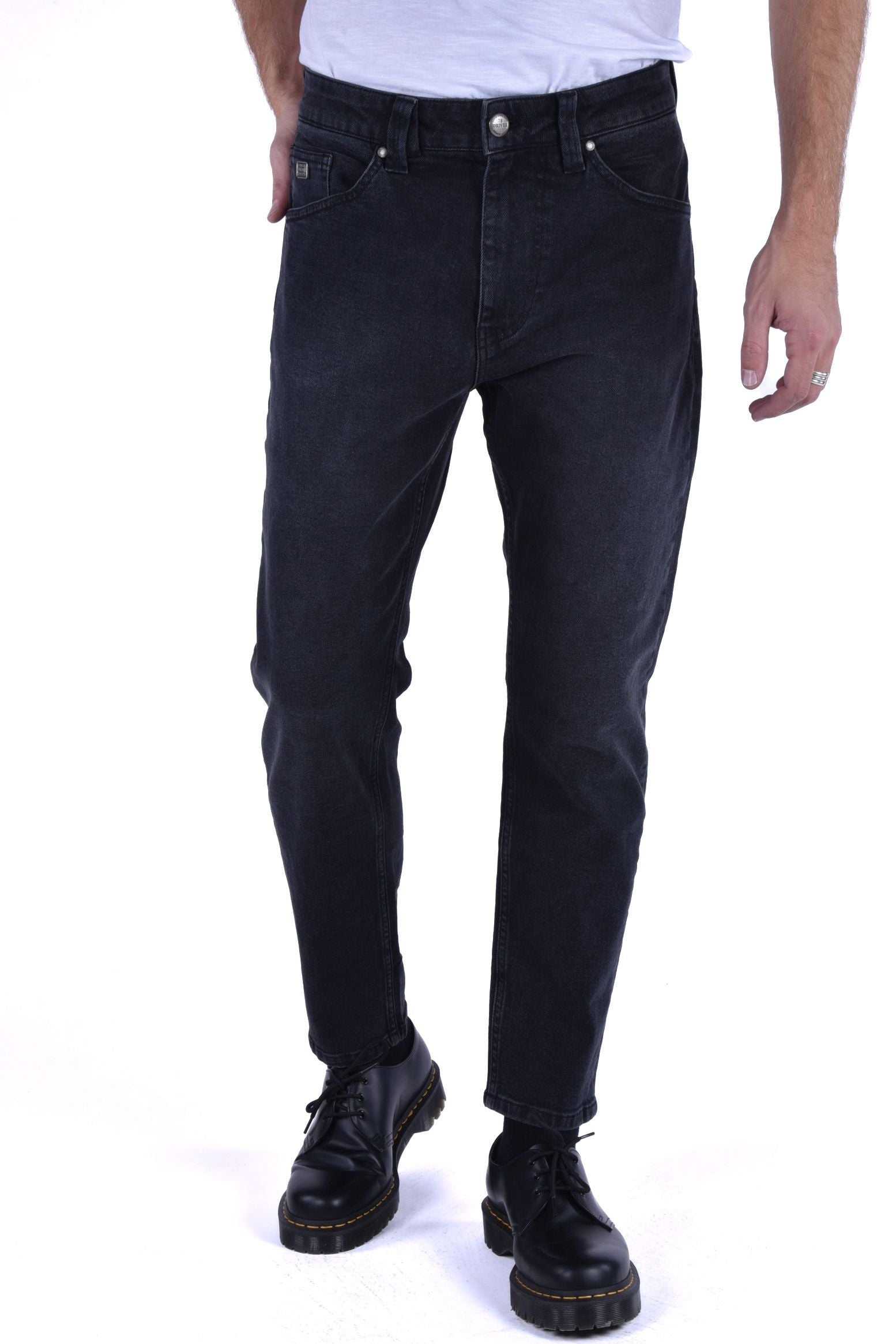Kobra Tapered Fit black denim