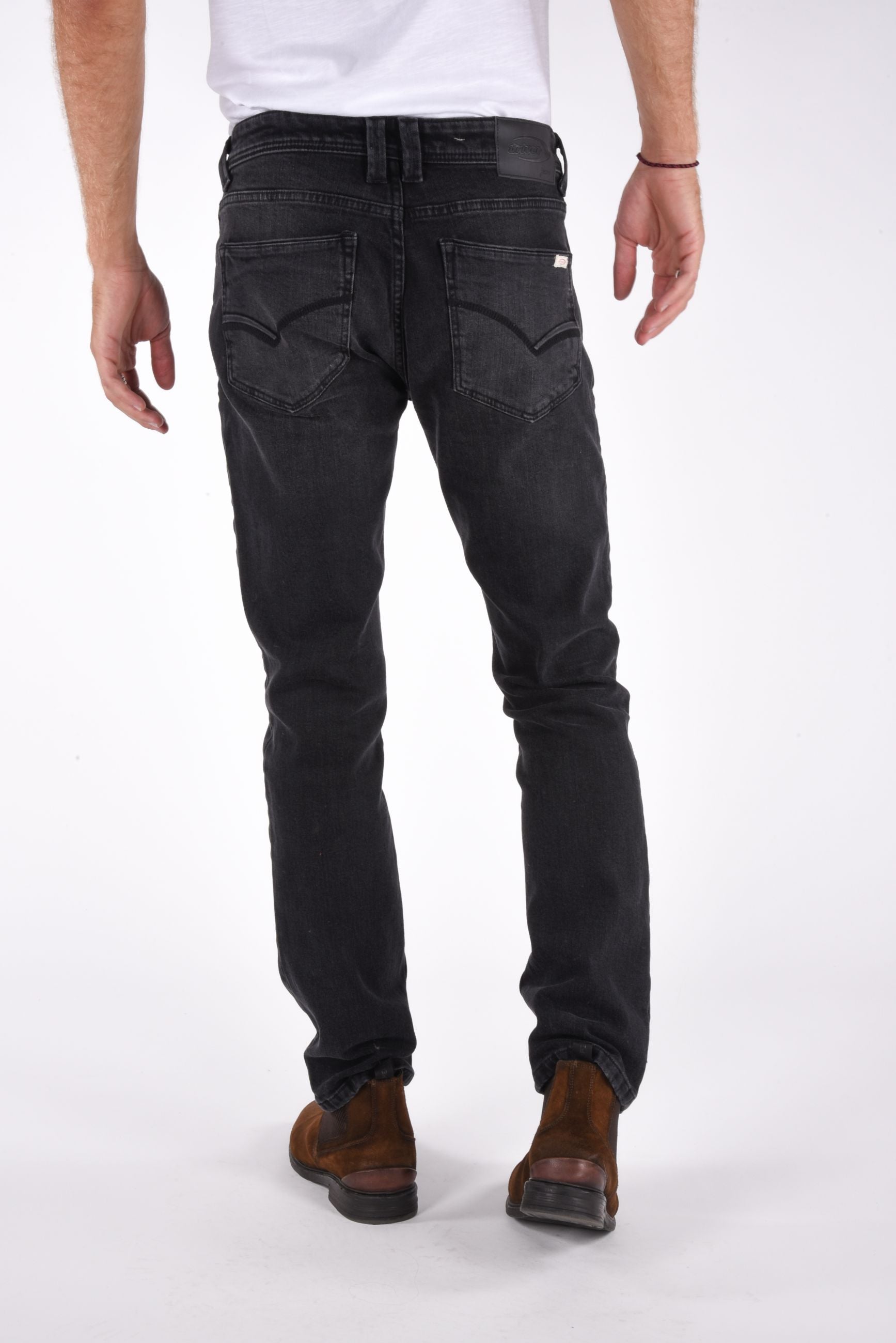 Kilkenny Straight Cut black stretch denim