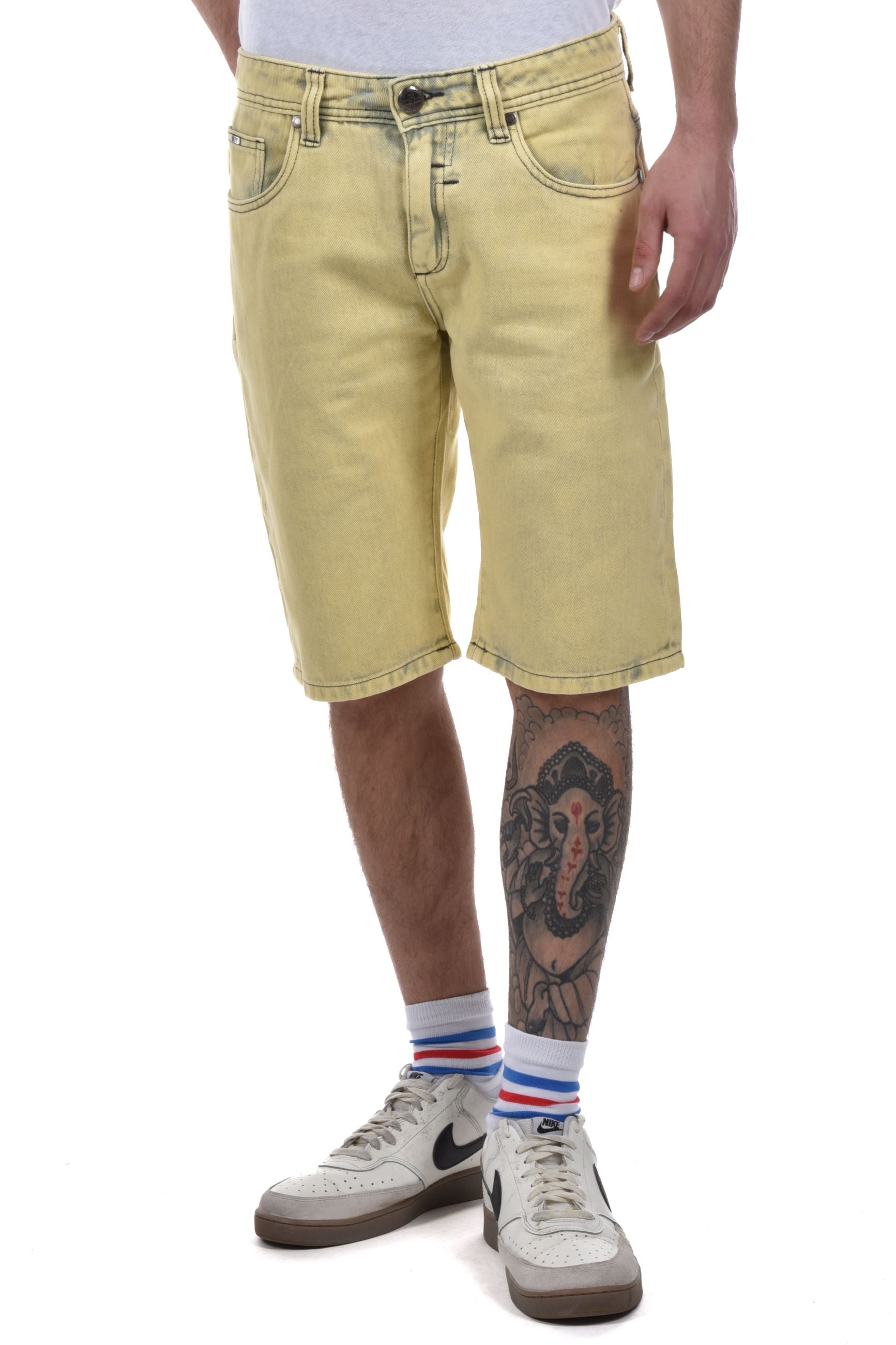 Terry Shorts colored denim