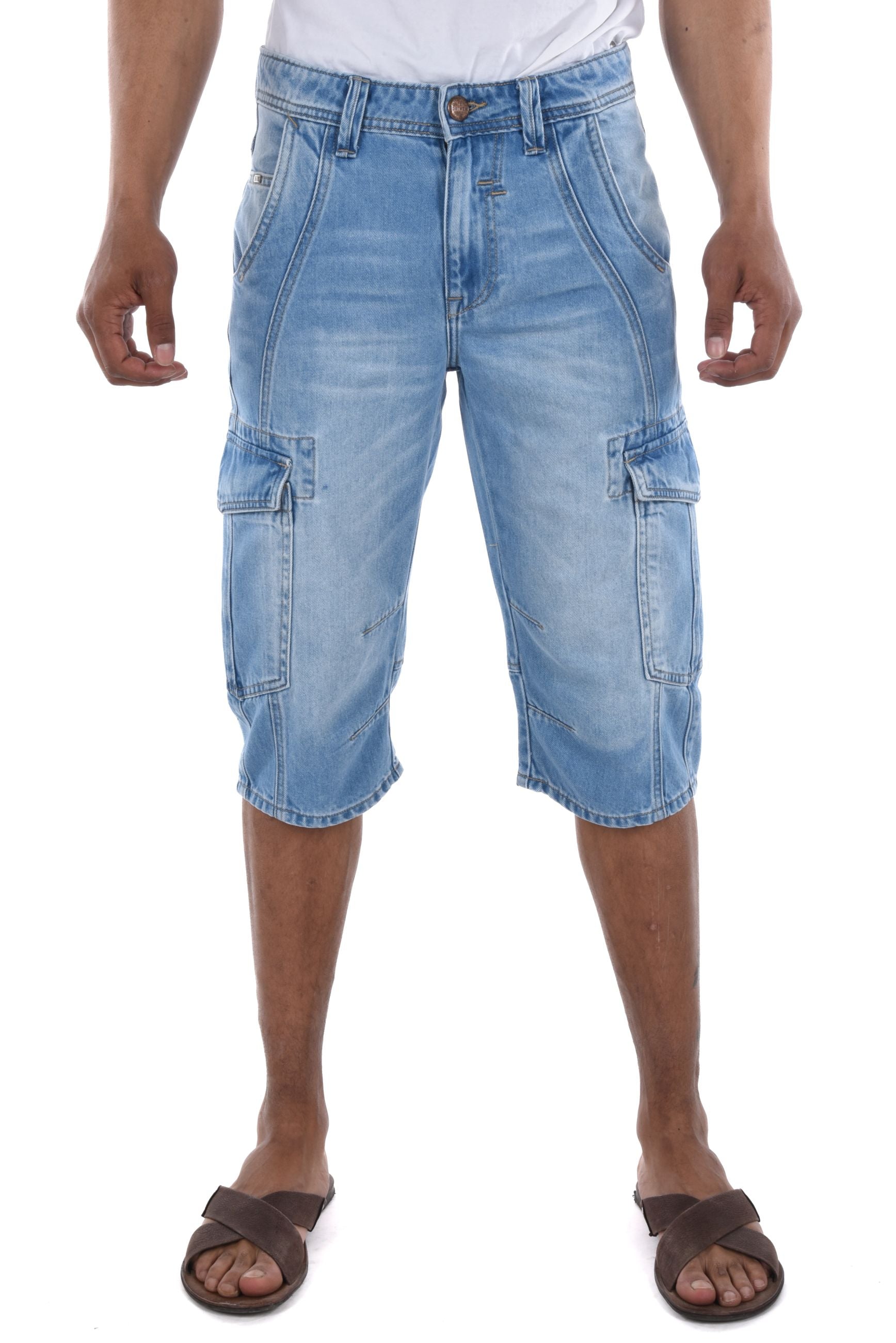 Edison Cargo Shorts denim