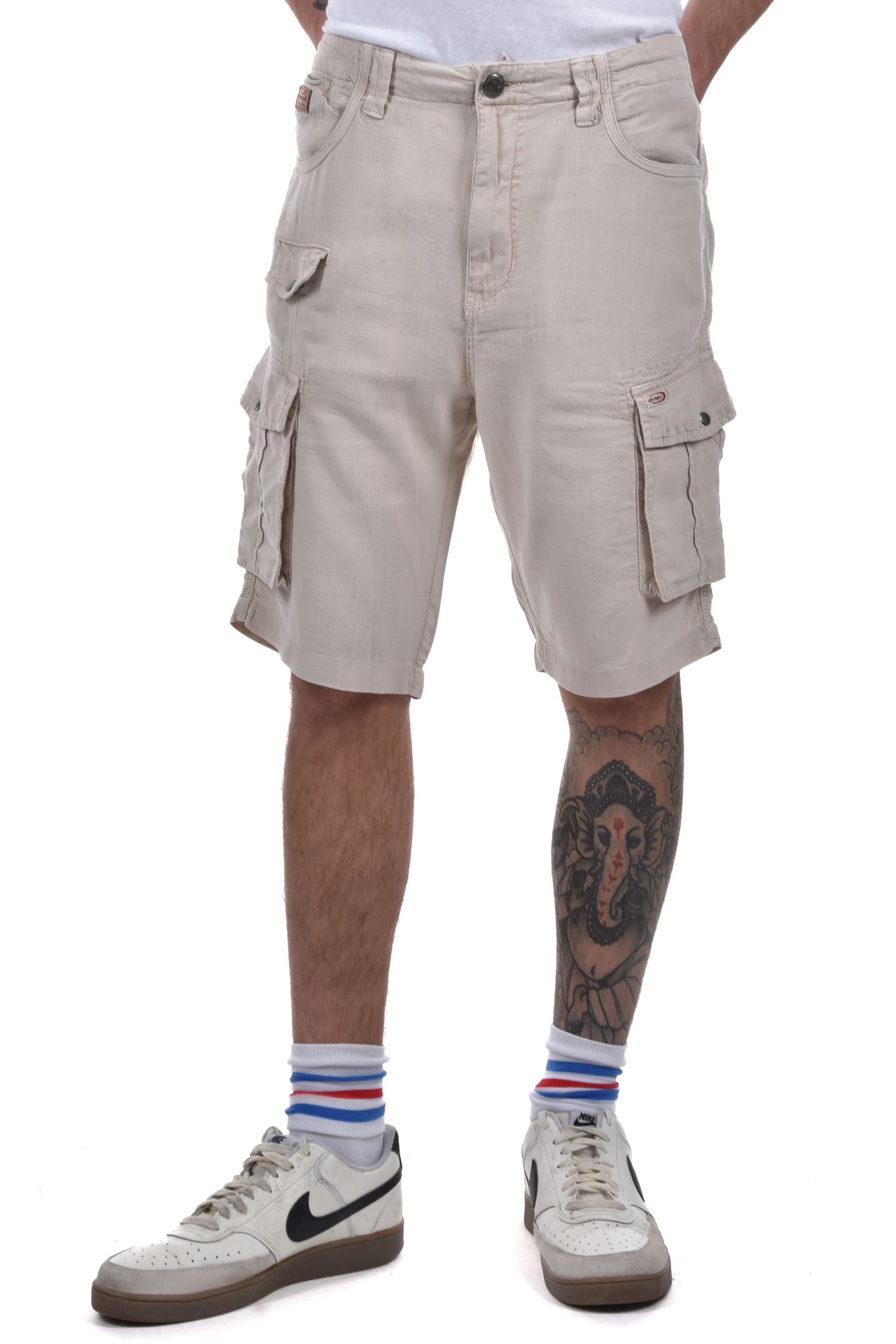 Pines Cargo Shorts linen