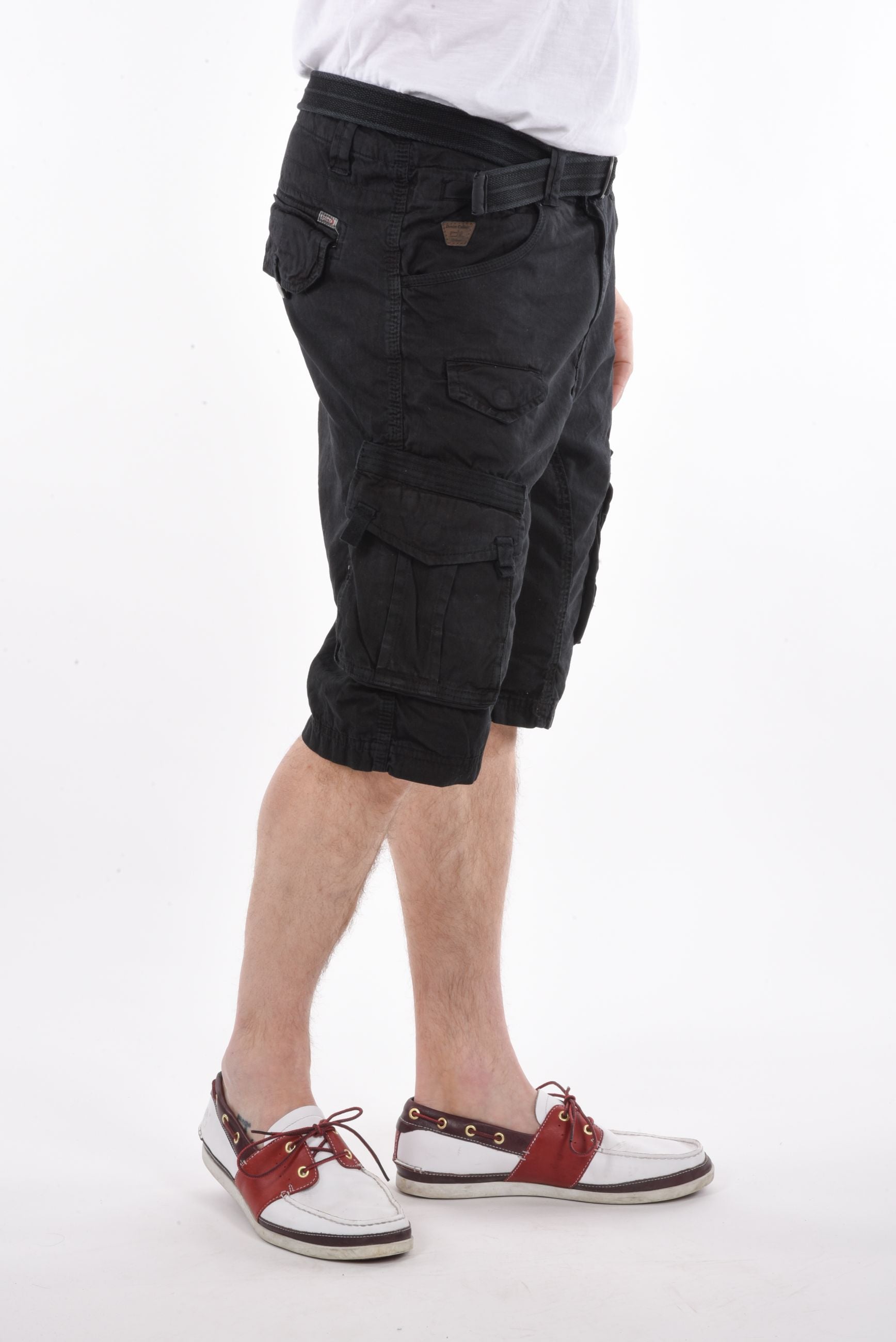 Pines Cargo Shorts herring bone