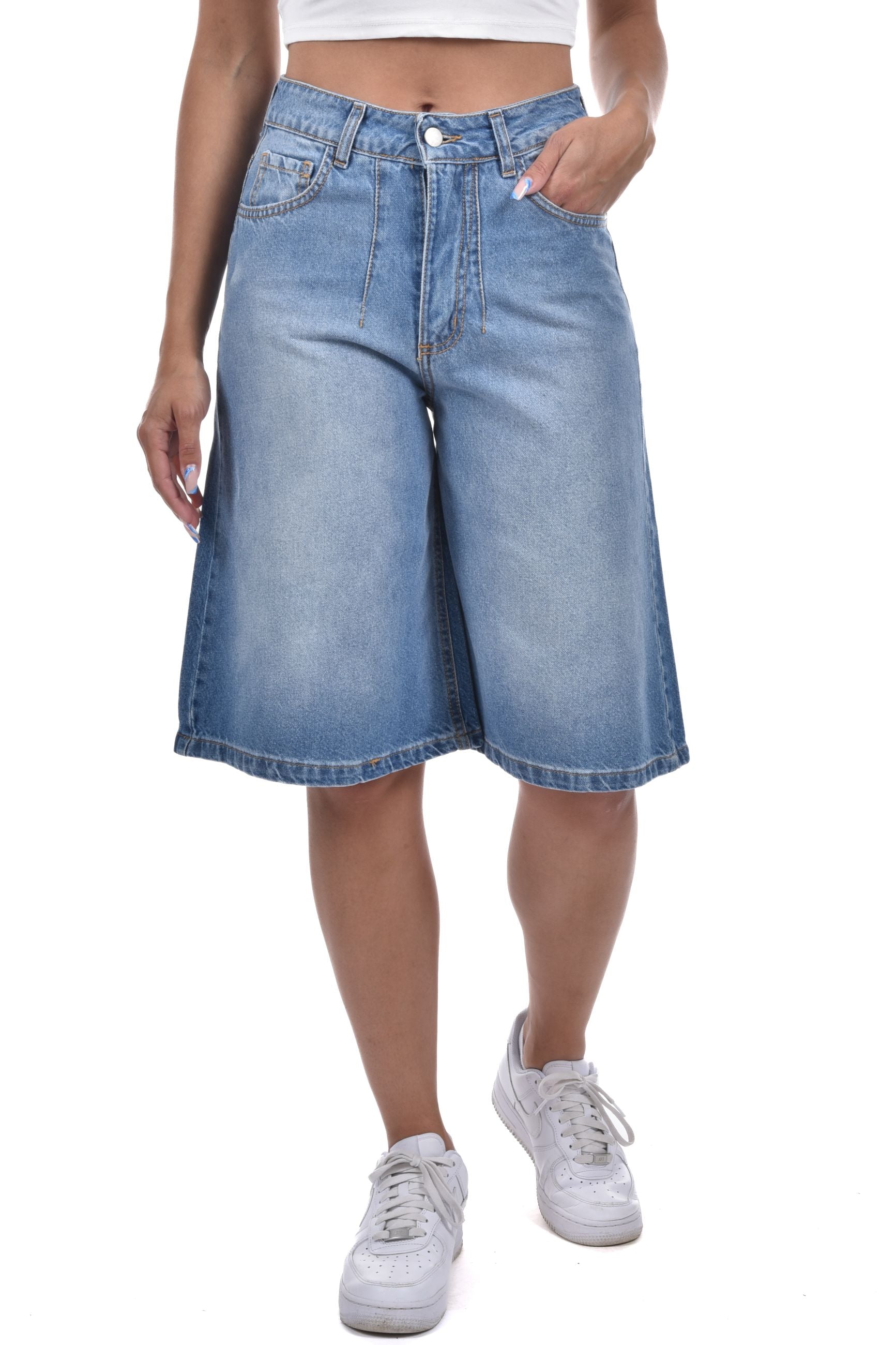 Capraia Bermuda Wide Leg