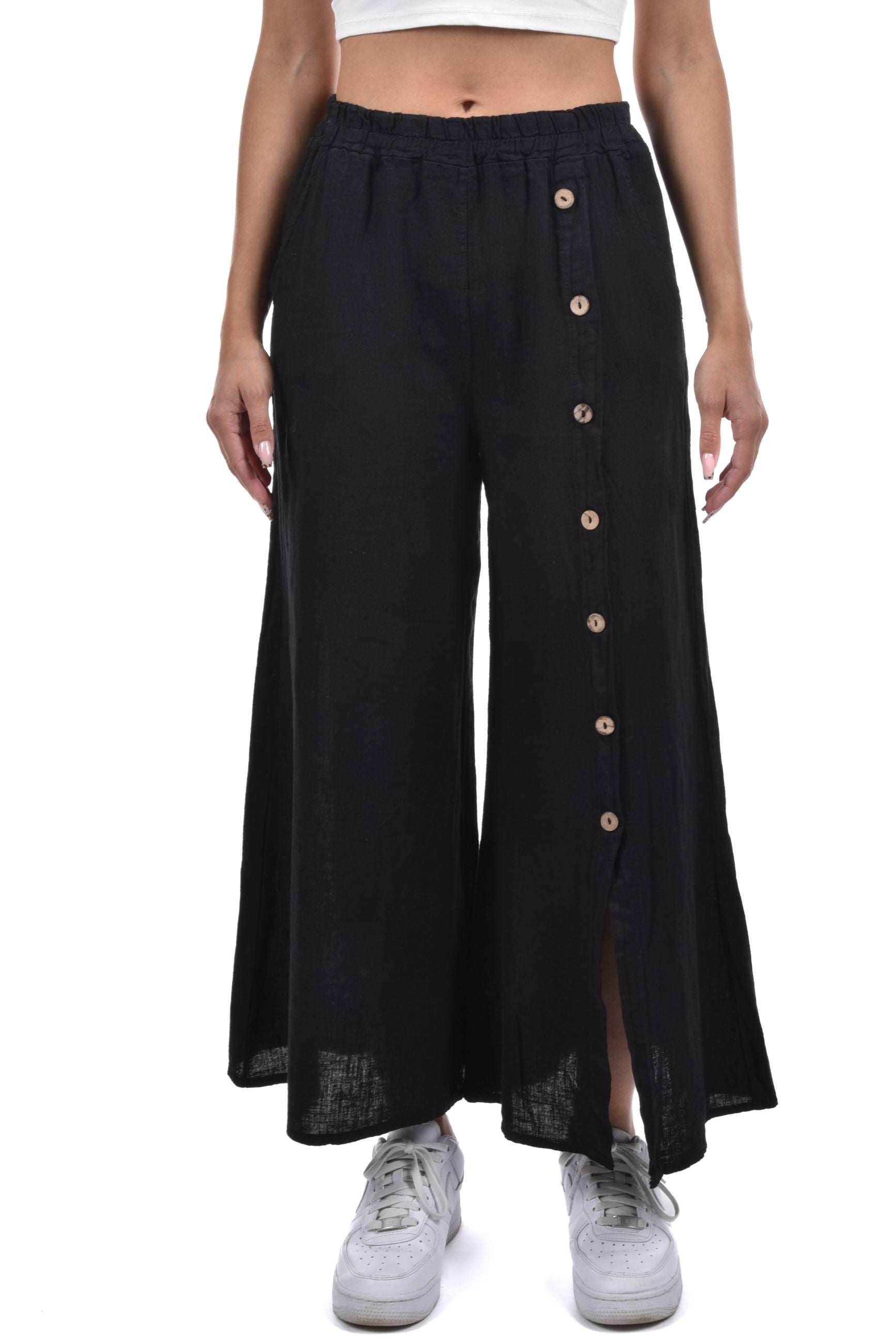 Mulino Wide Leg buttons
