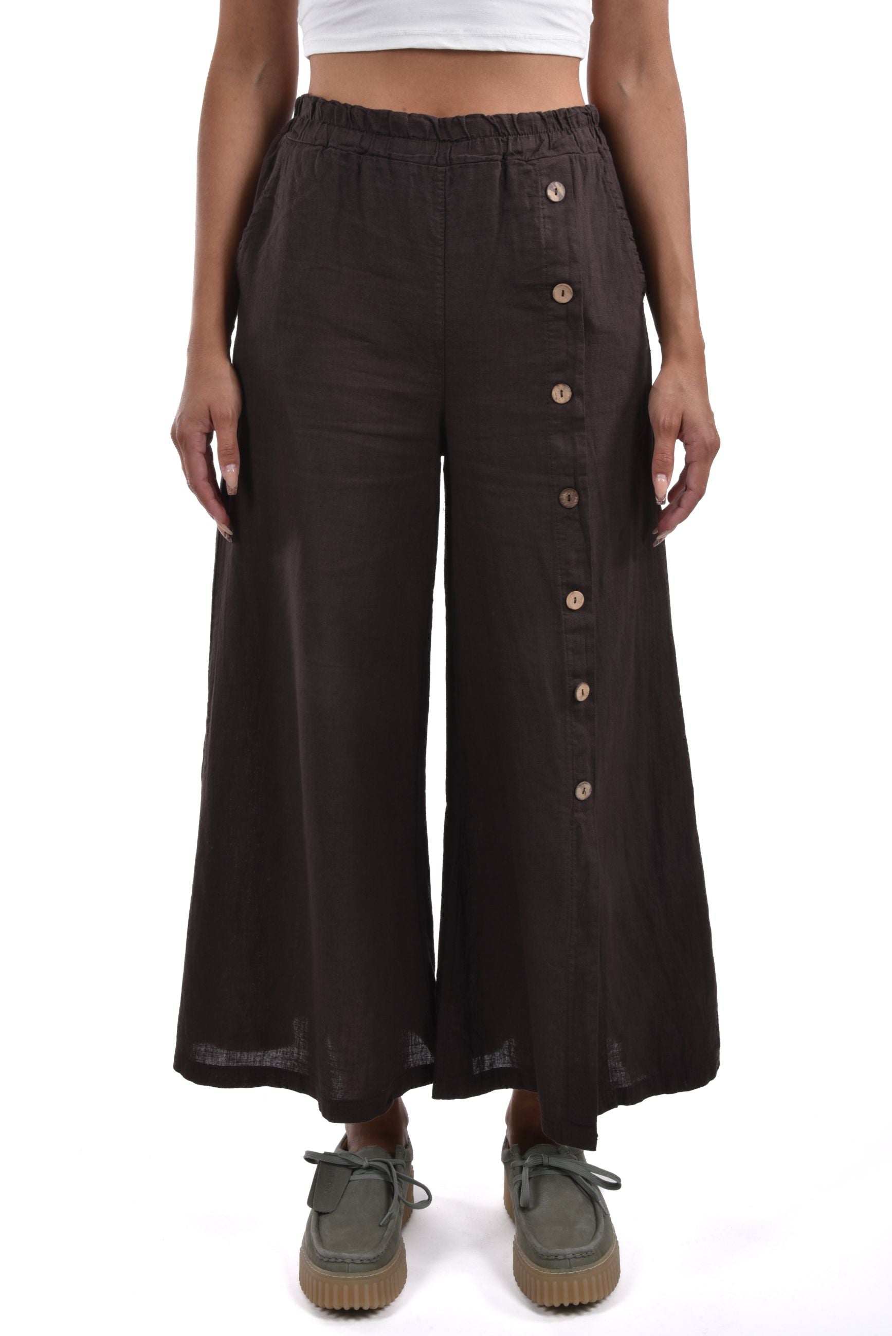 Mulino Wide Leg buttons