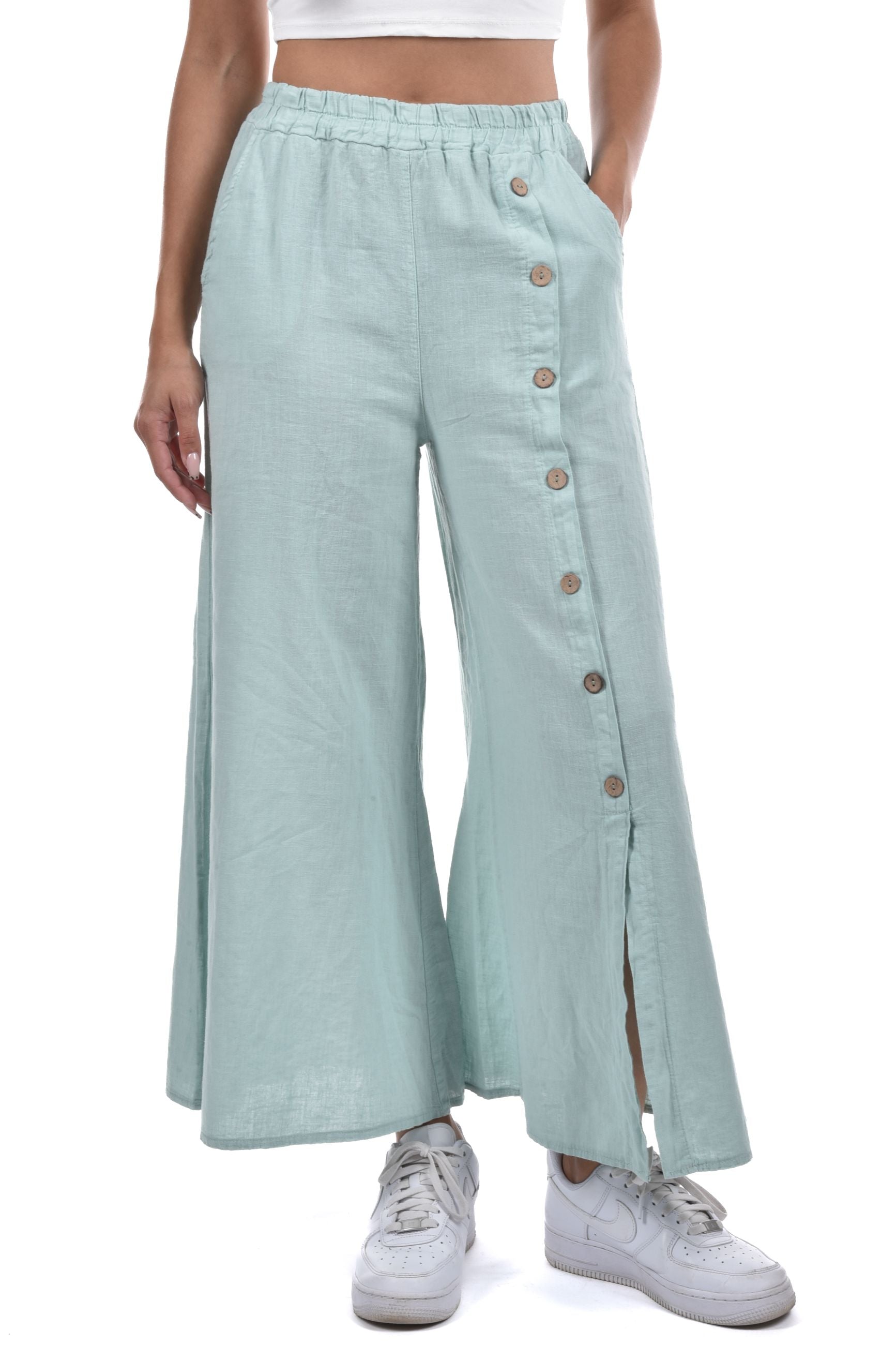 Mulino Wide Leg buttons