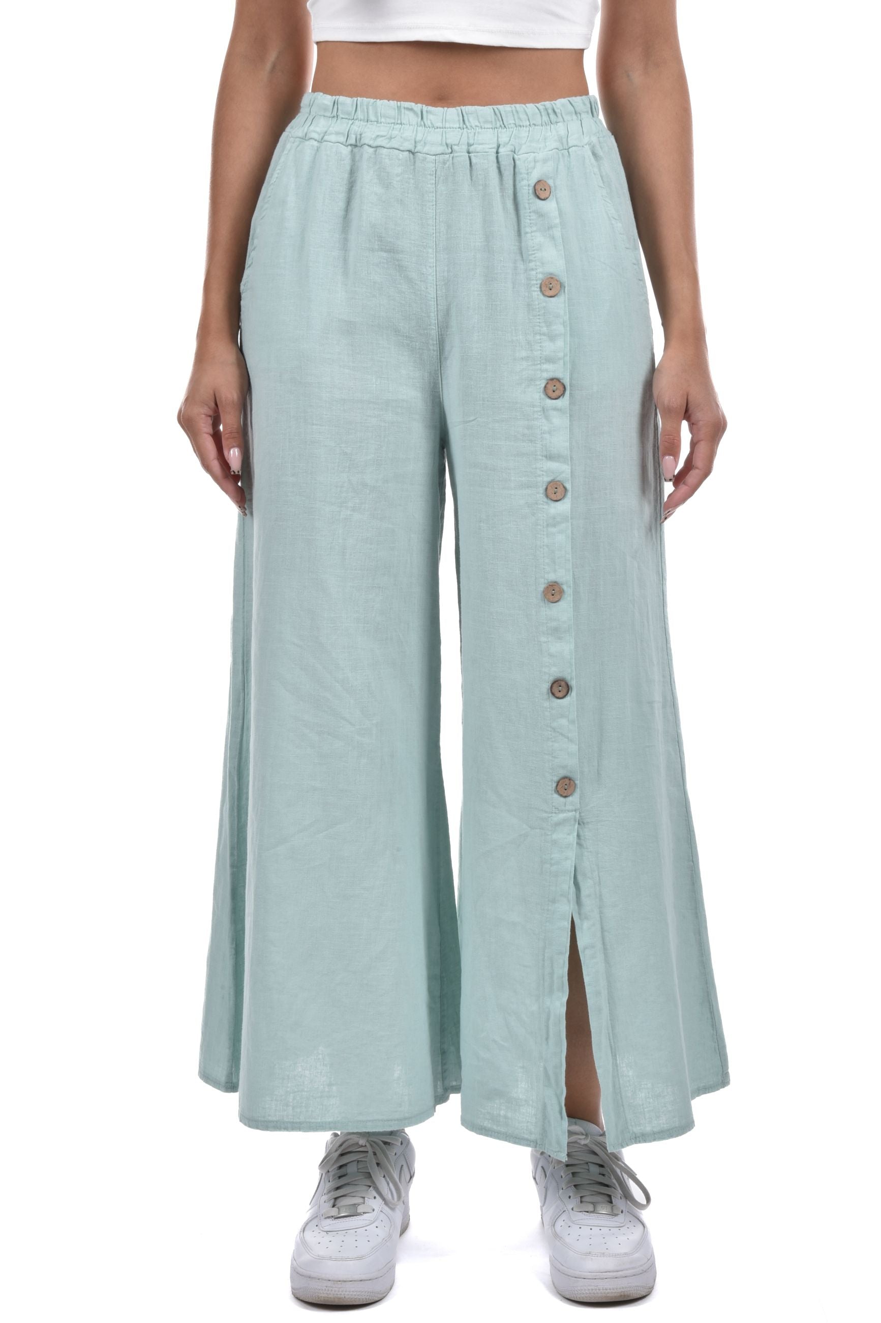 Mulino Wide Leg buttons