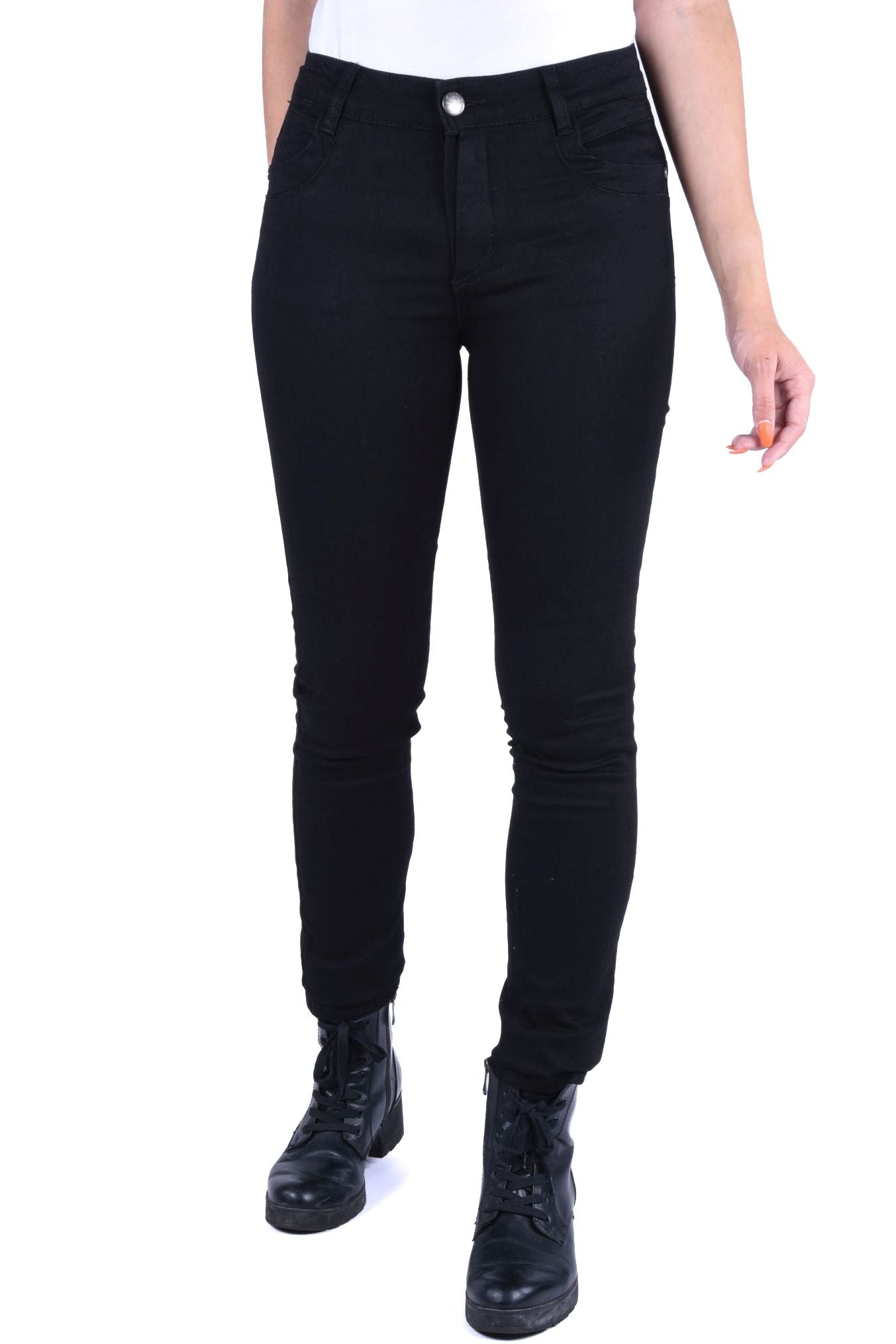 Jenny Straight Cut high waist stretch denim