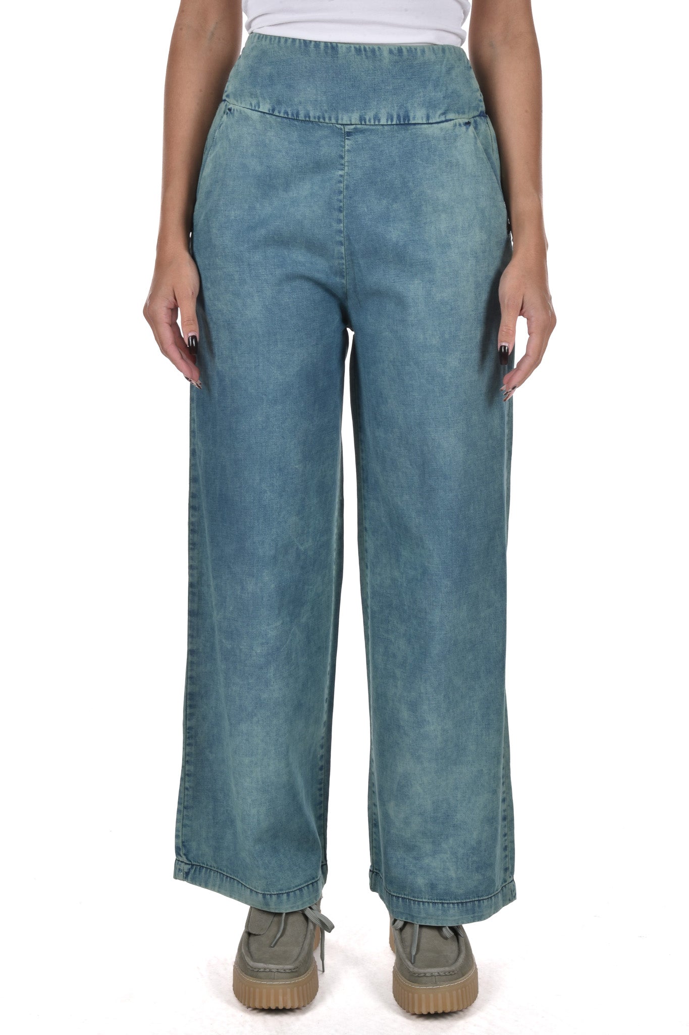 Malaysia Wide Leg overdyed tencel
