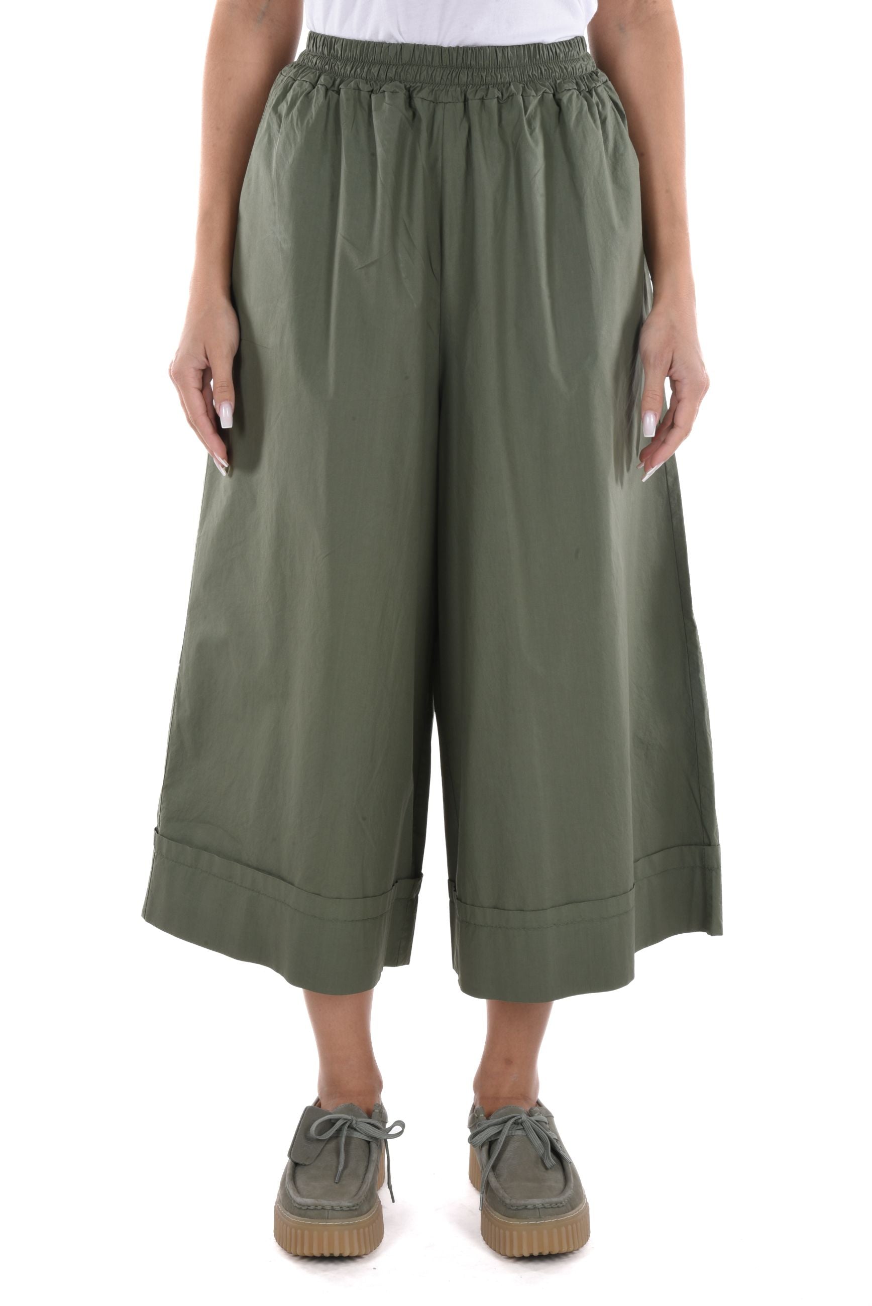 Crisini Wide Leg turn up
