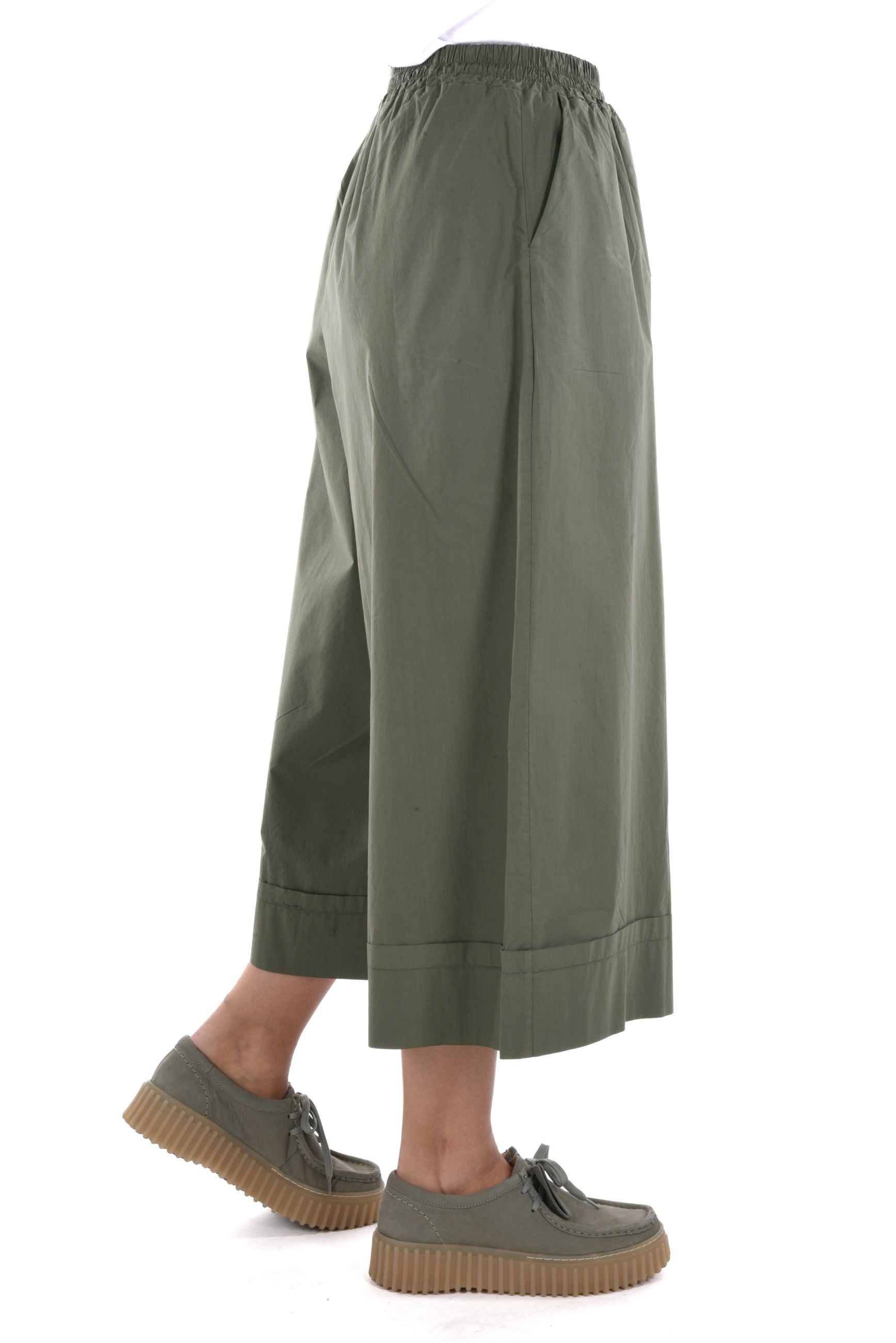 Crisini Wide Leg turn up