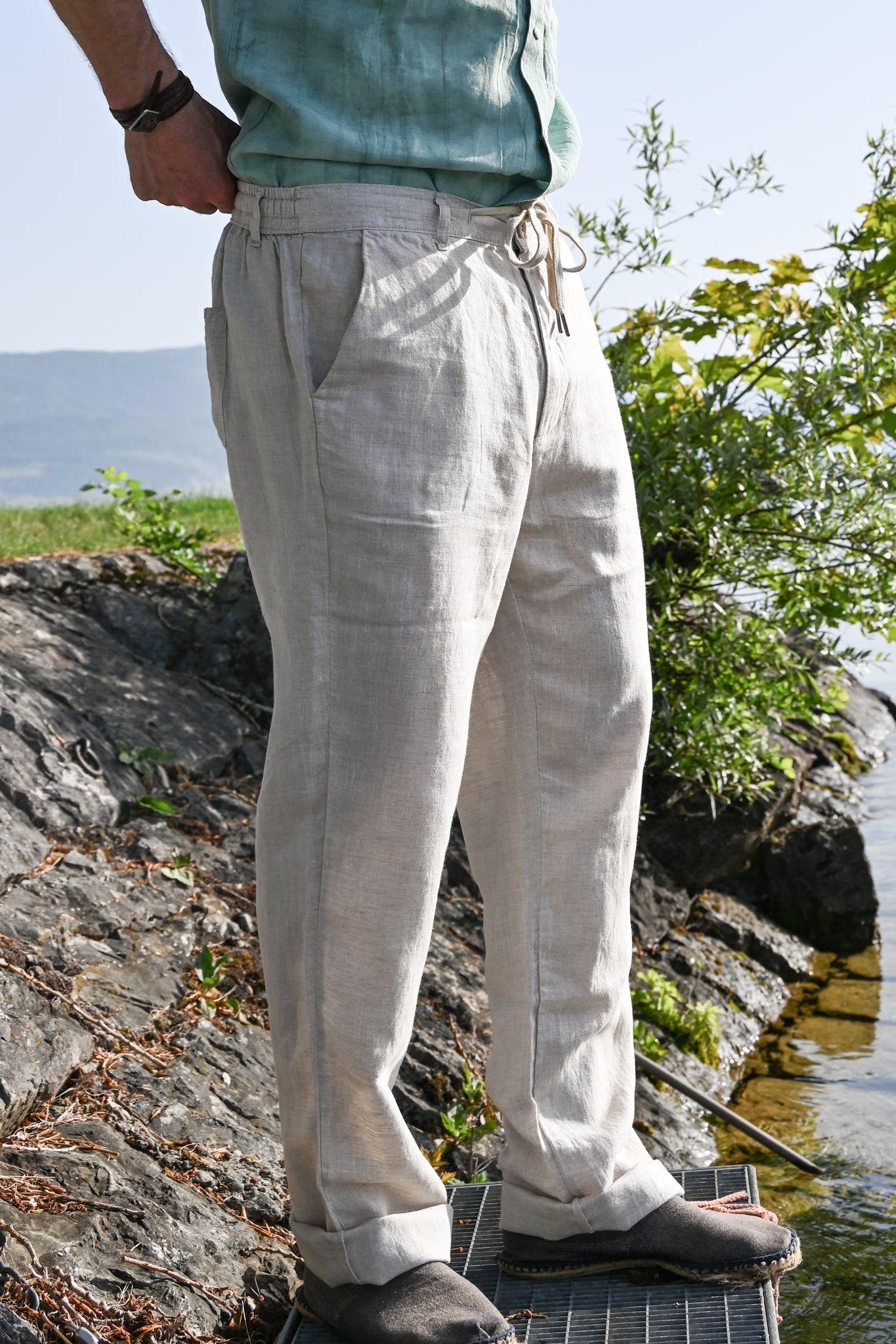 Mirco Relaxed Fit linen
