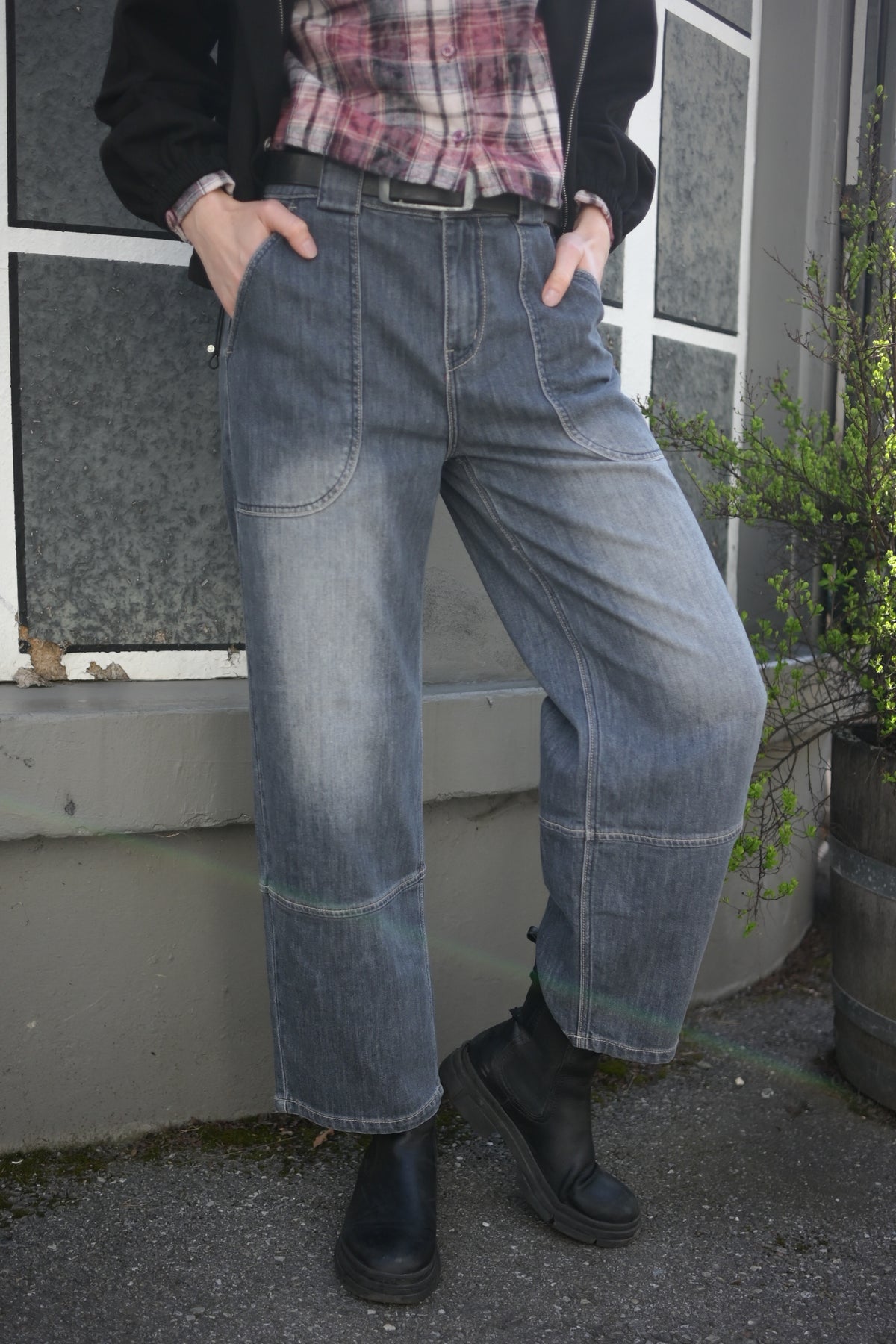 Klaudia Relaxed Fit pocket