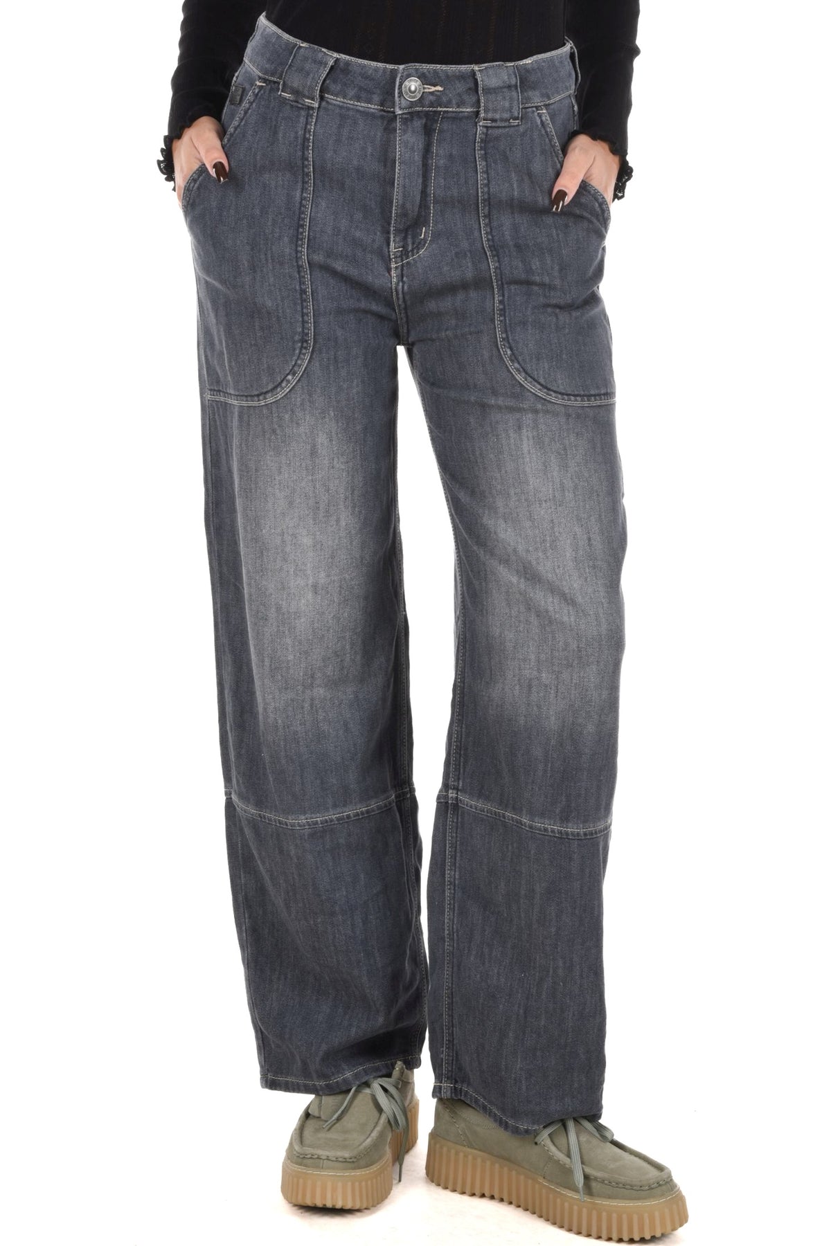 Klaudia Relaxed Fit pocket