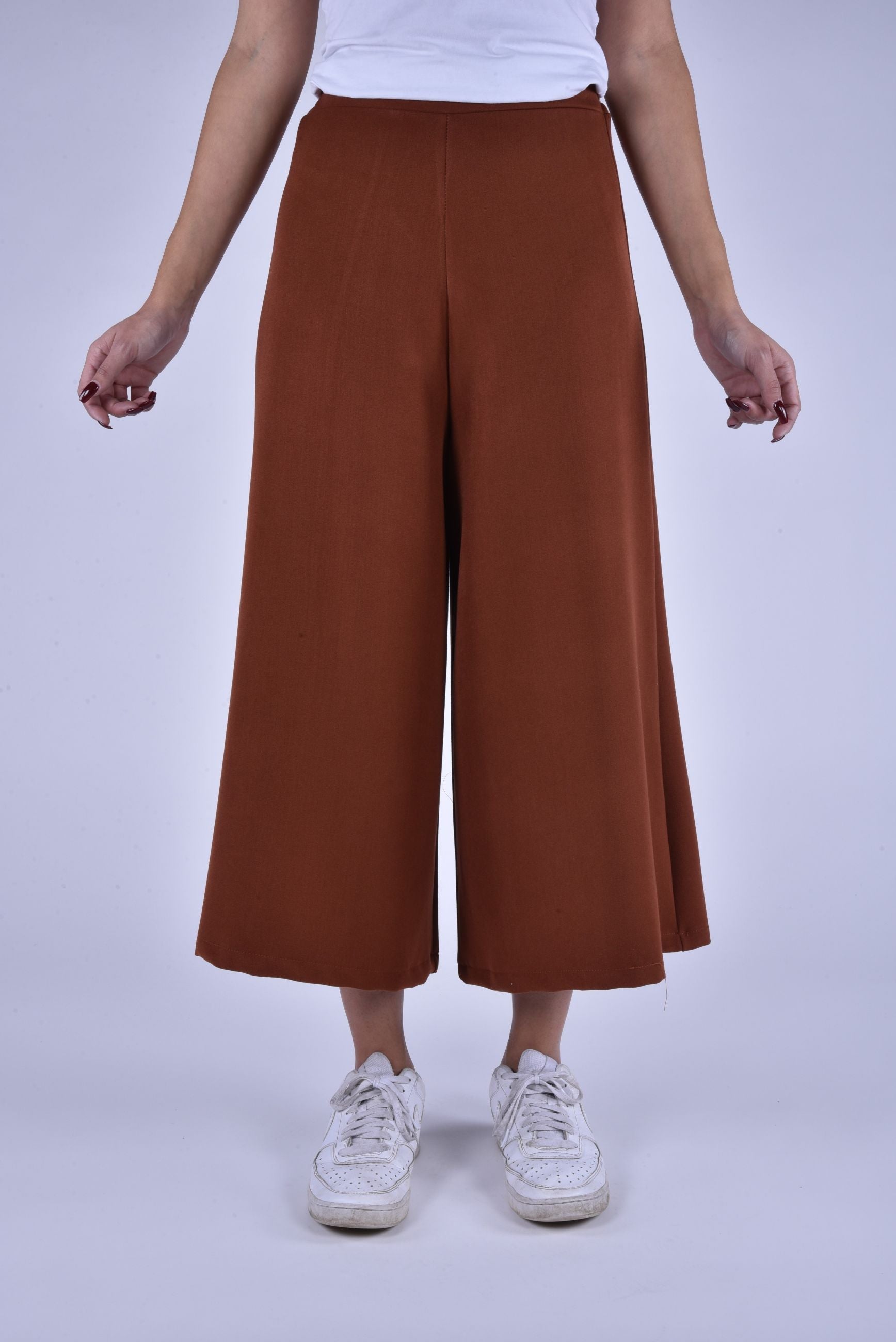 Jani Pants wide leg cropped