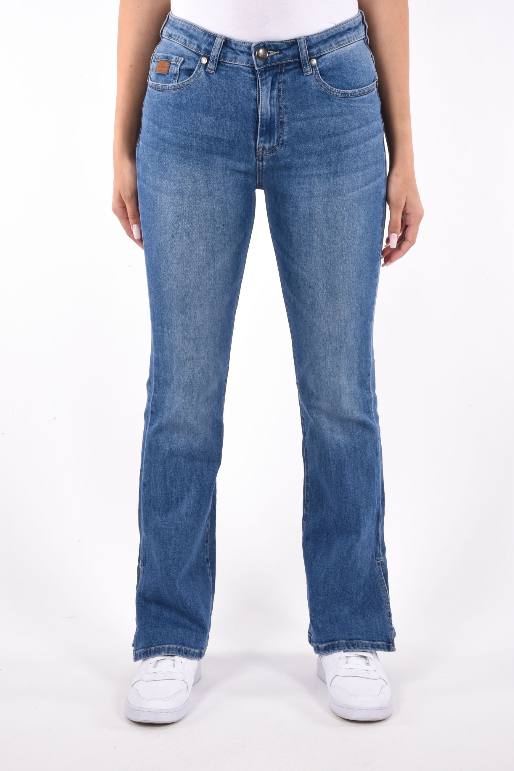 Karby Bootcut high side slit