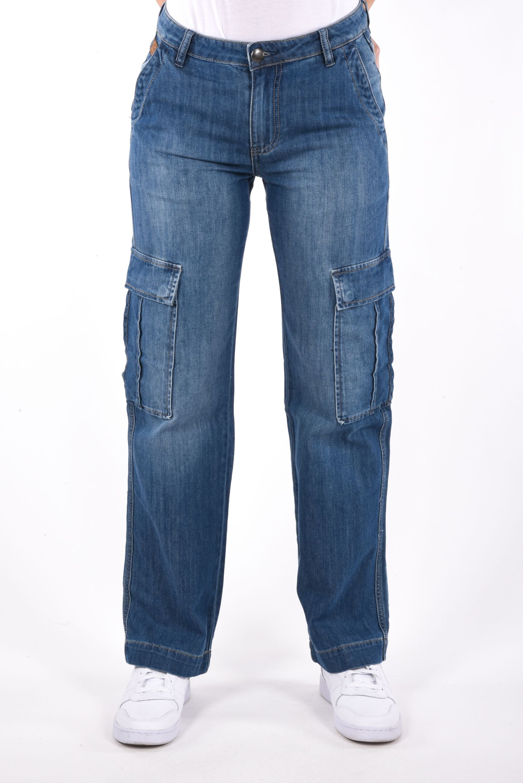 Kenta Wide Leg high side pocket