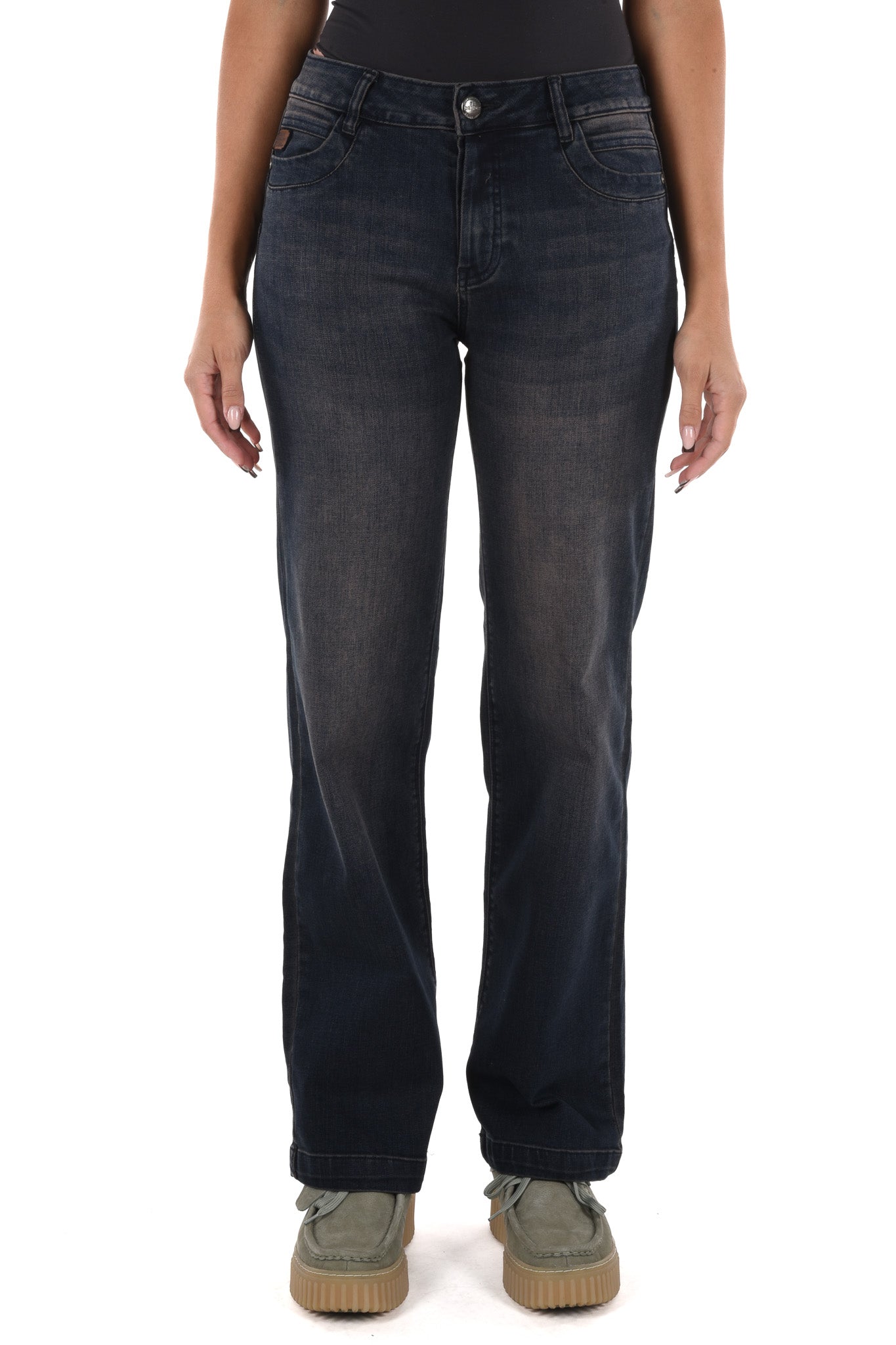 Jenny Wide Leg high overdyed