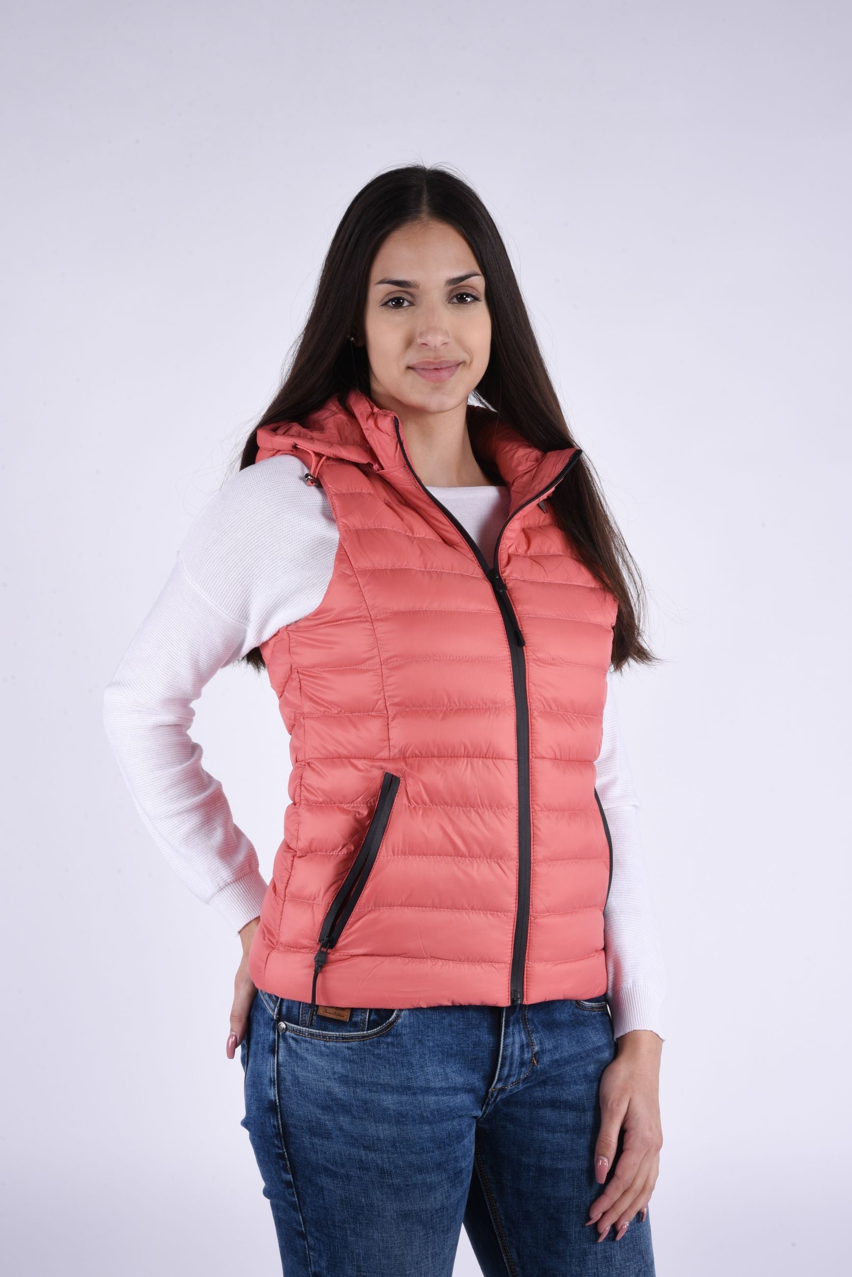 Rosa Waistcoat hood