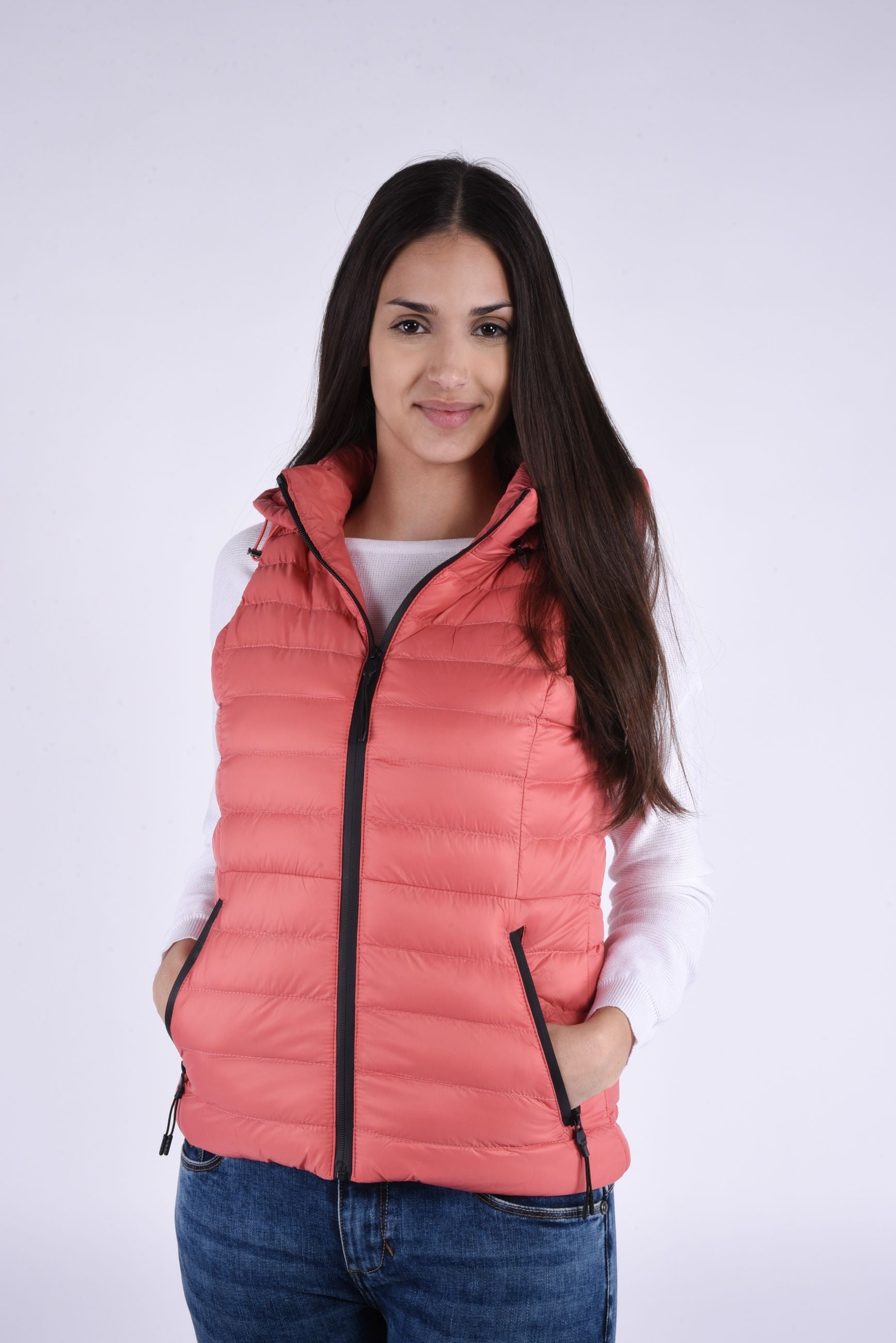 Rosa Waistcoat hood