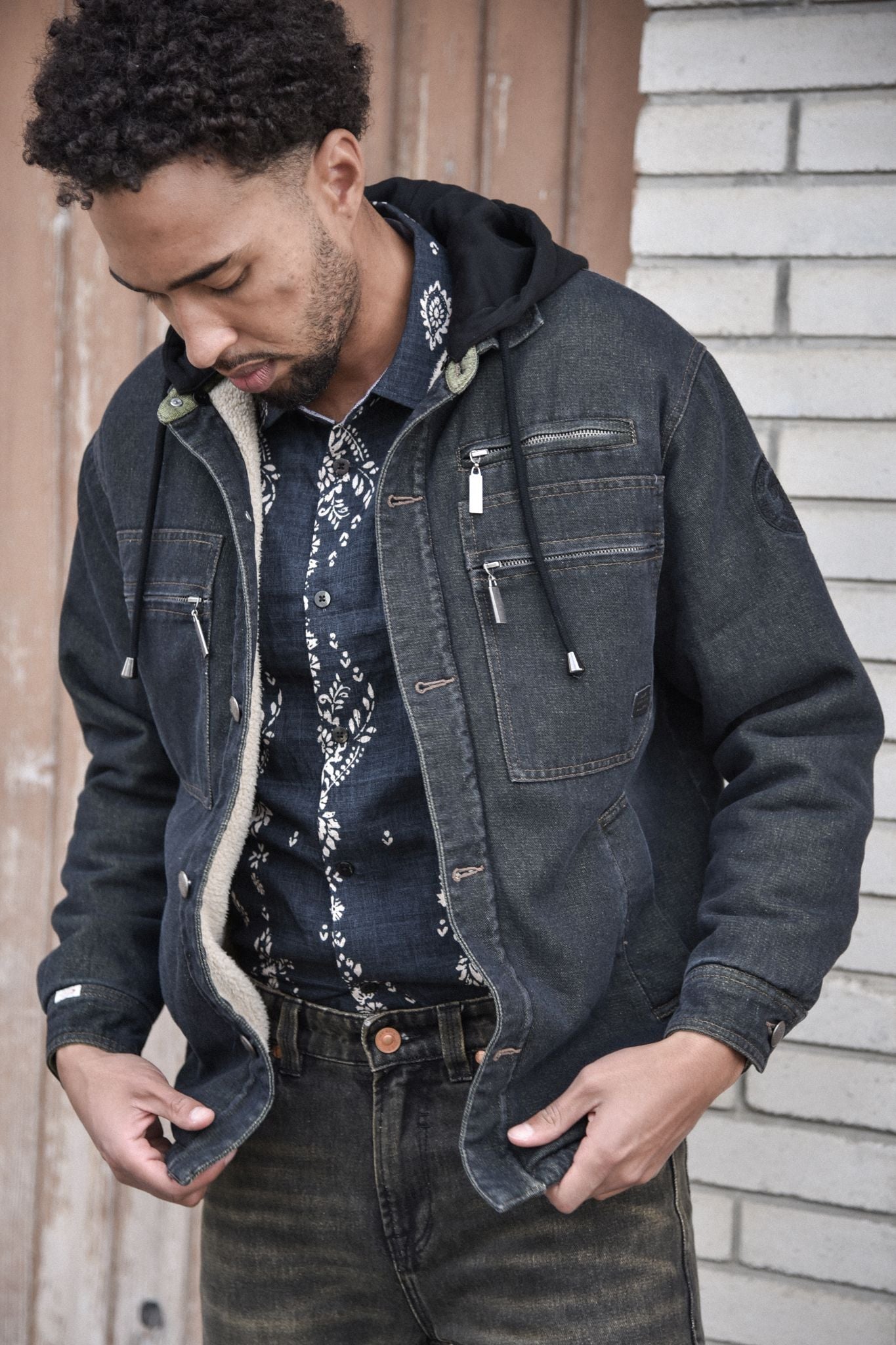 Sharif Shirt Jacket zip