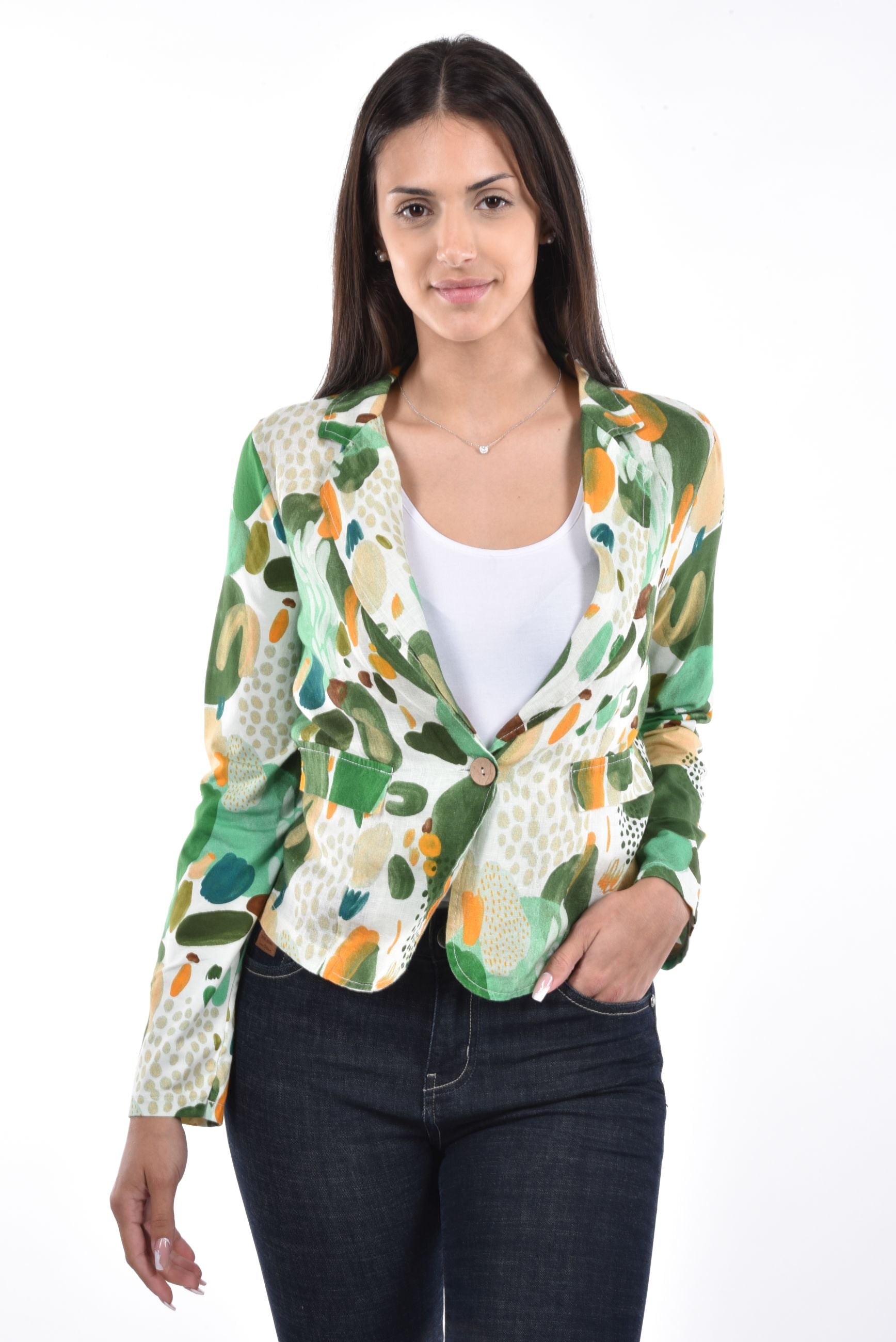 Nibbler Blazer printed