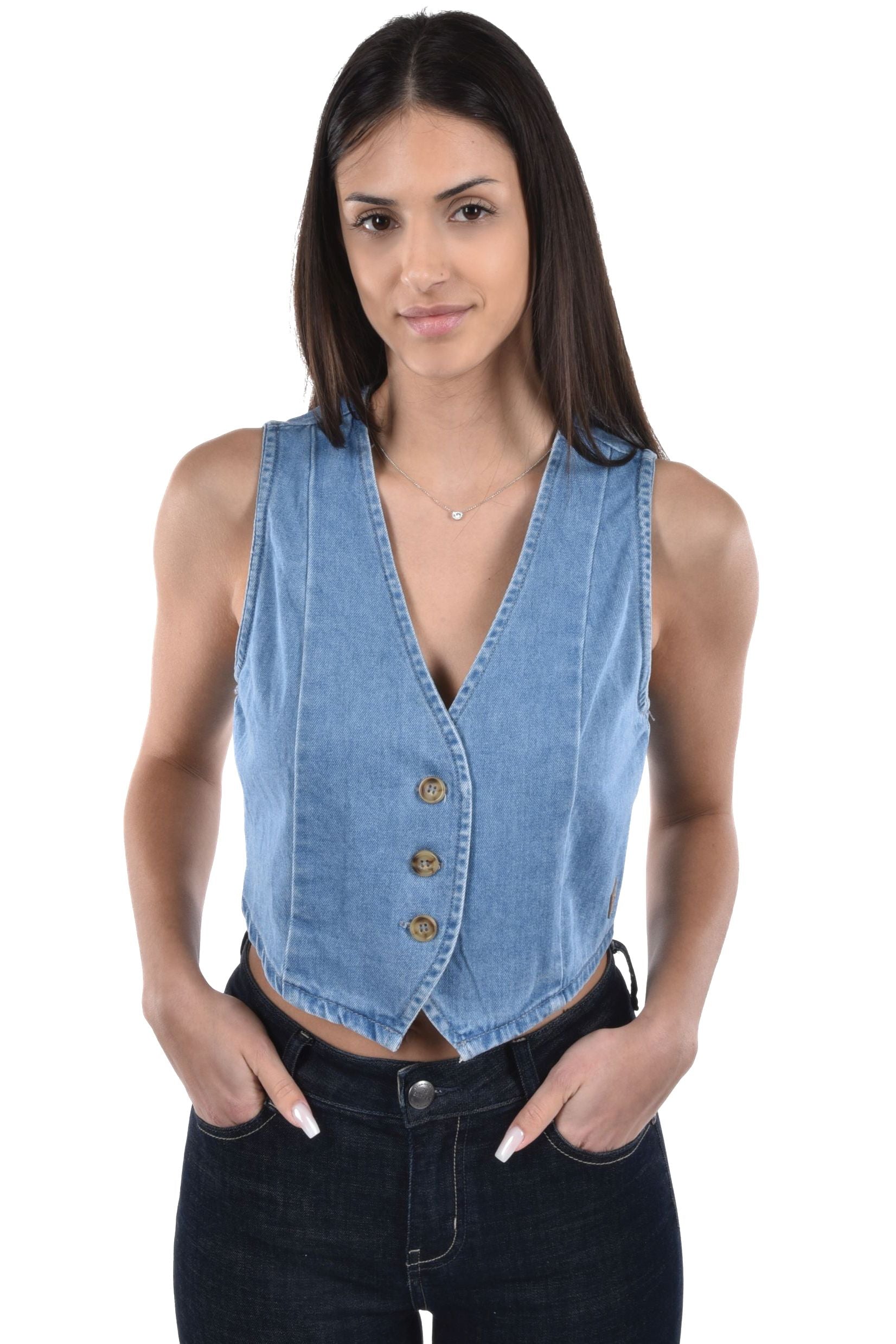 Sera Vest denim