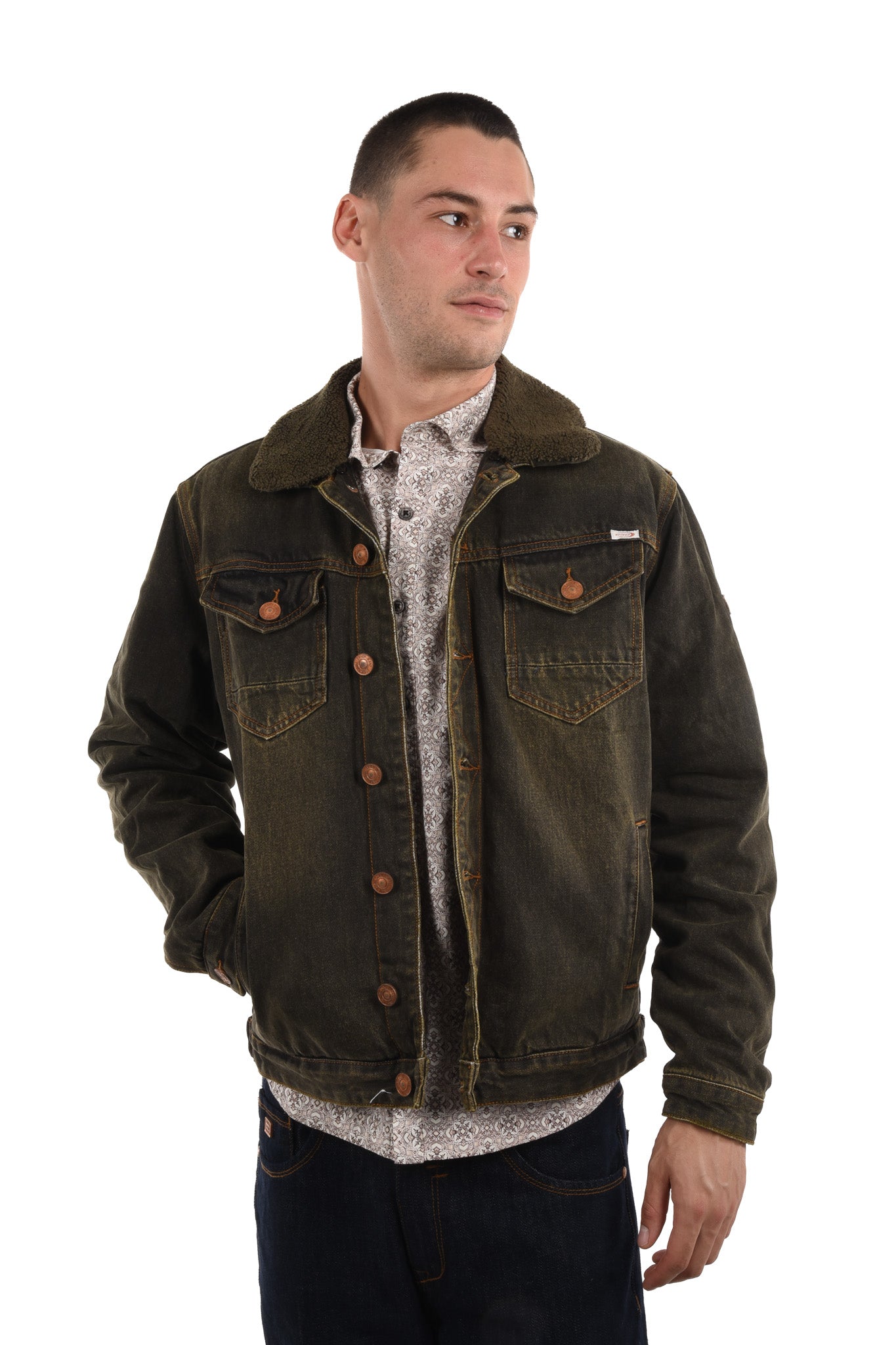 Kensington Jacket overdyed denim