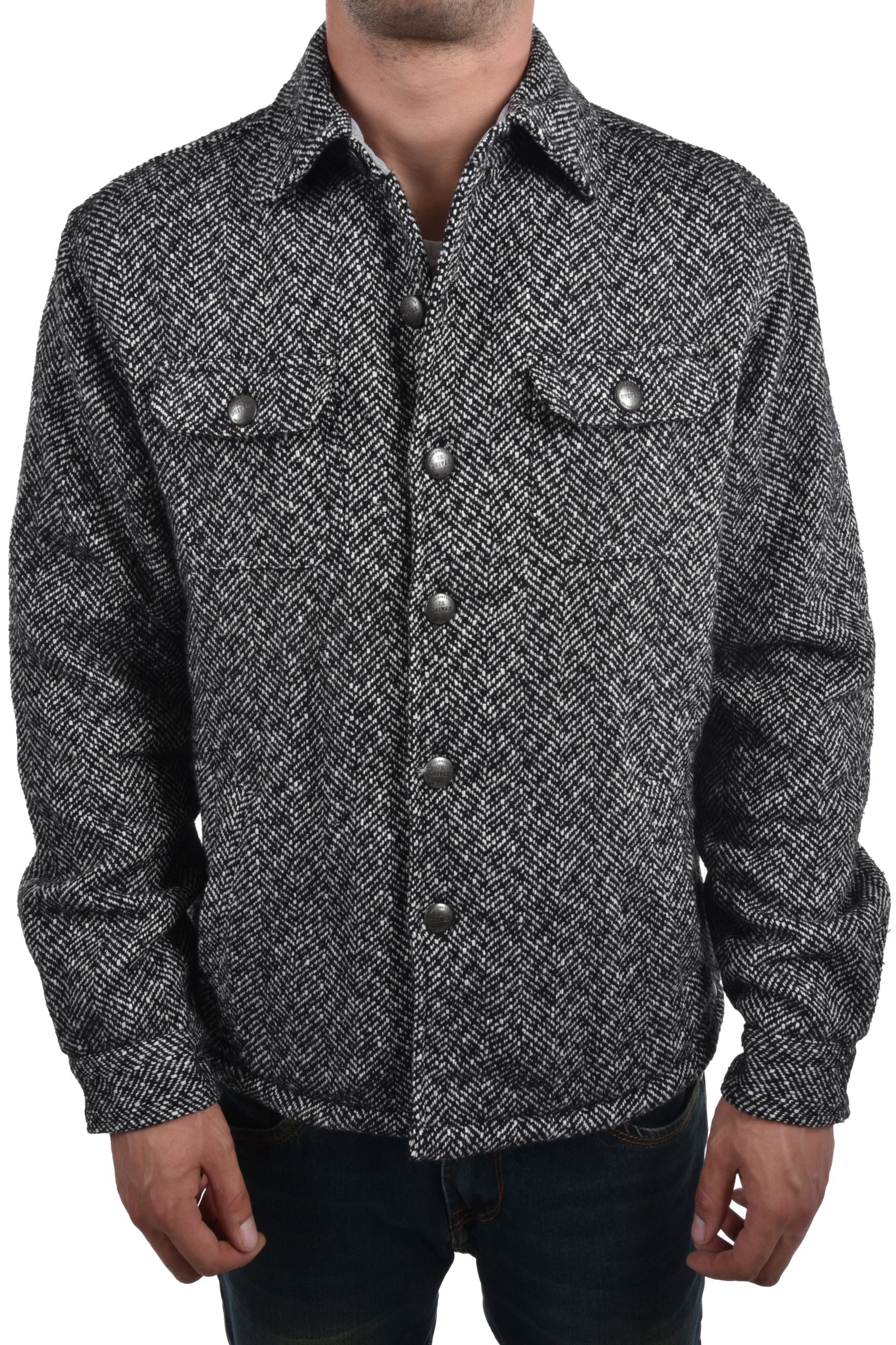 Salvator Overshirt herringbone