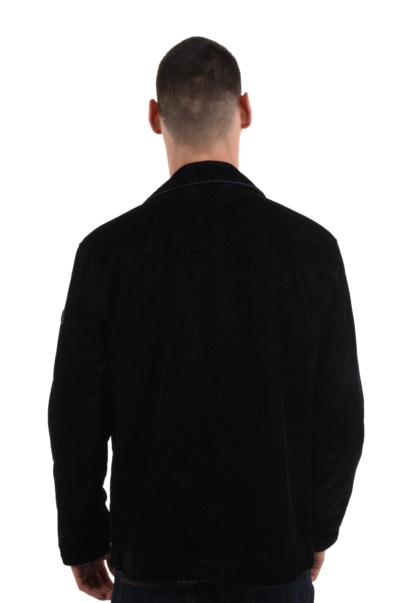 Satoshi Jacket flocking fabric