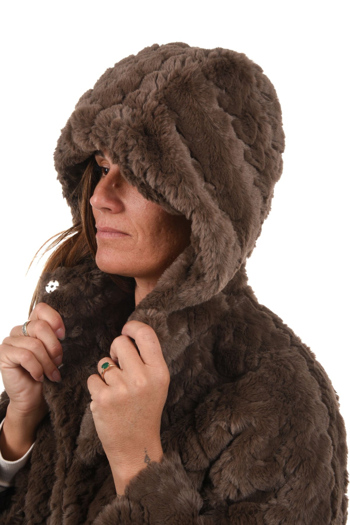 Sandy Jacket fake fur
