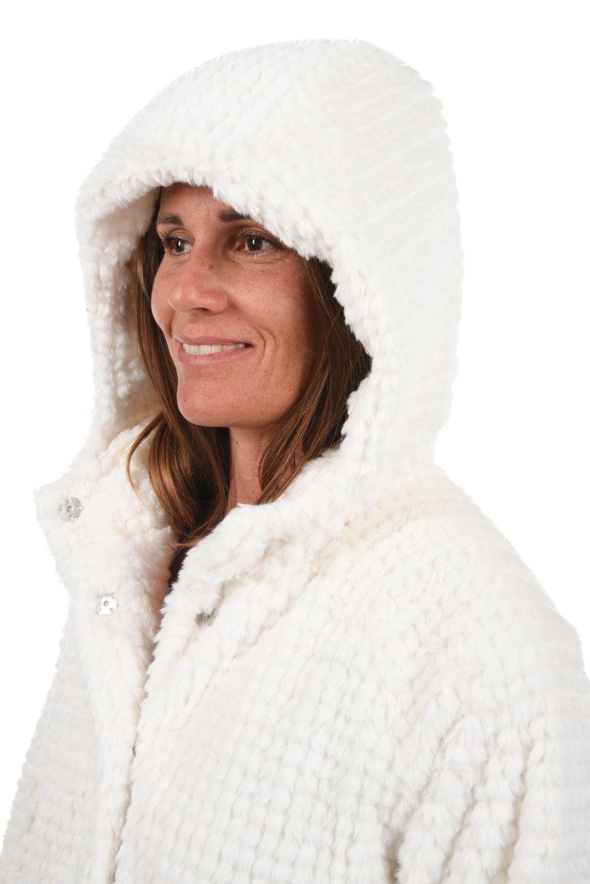 Sandy Jacket fake fur square