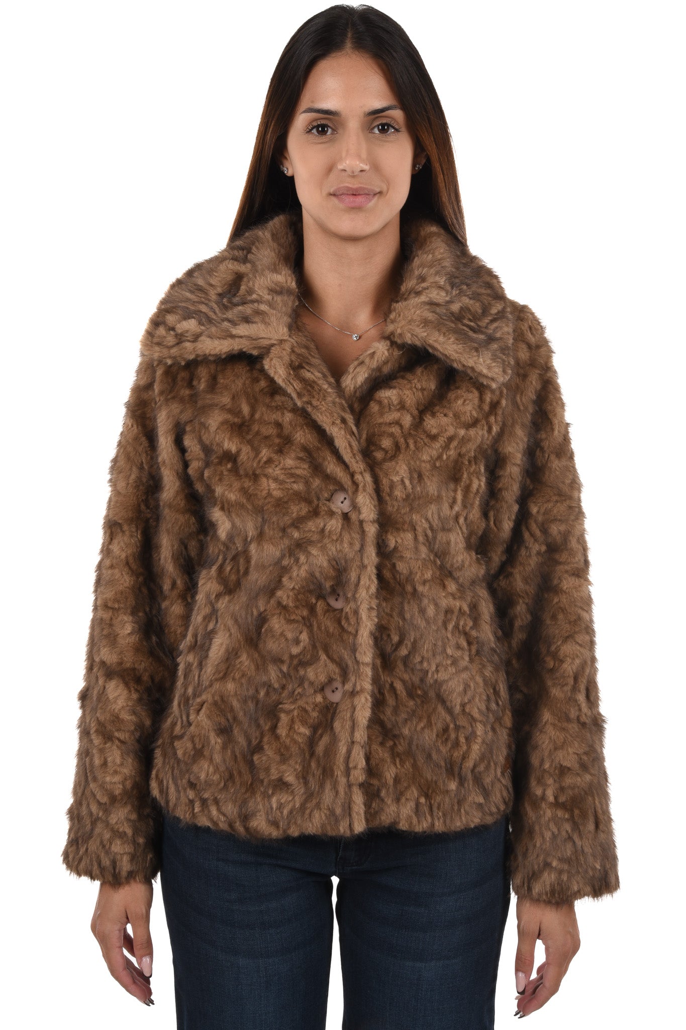 Slatina Jacket fake fur