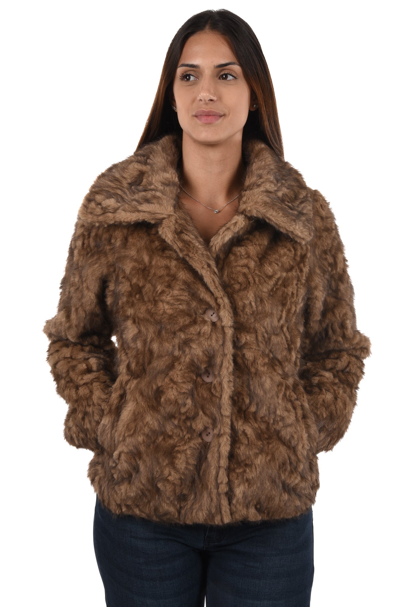 Slatina Jacket fake fur