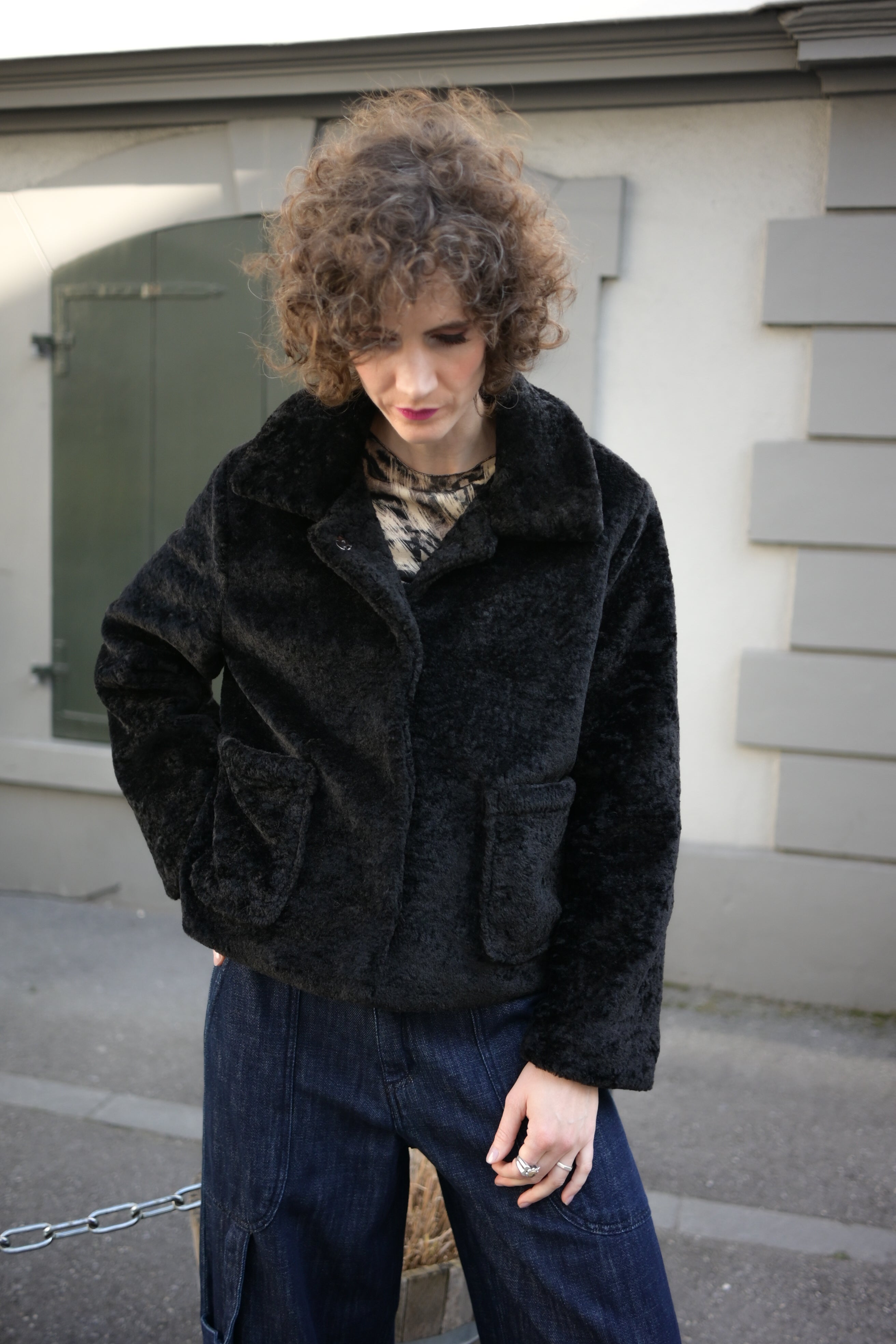 Lei Jacket fake fur
