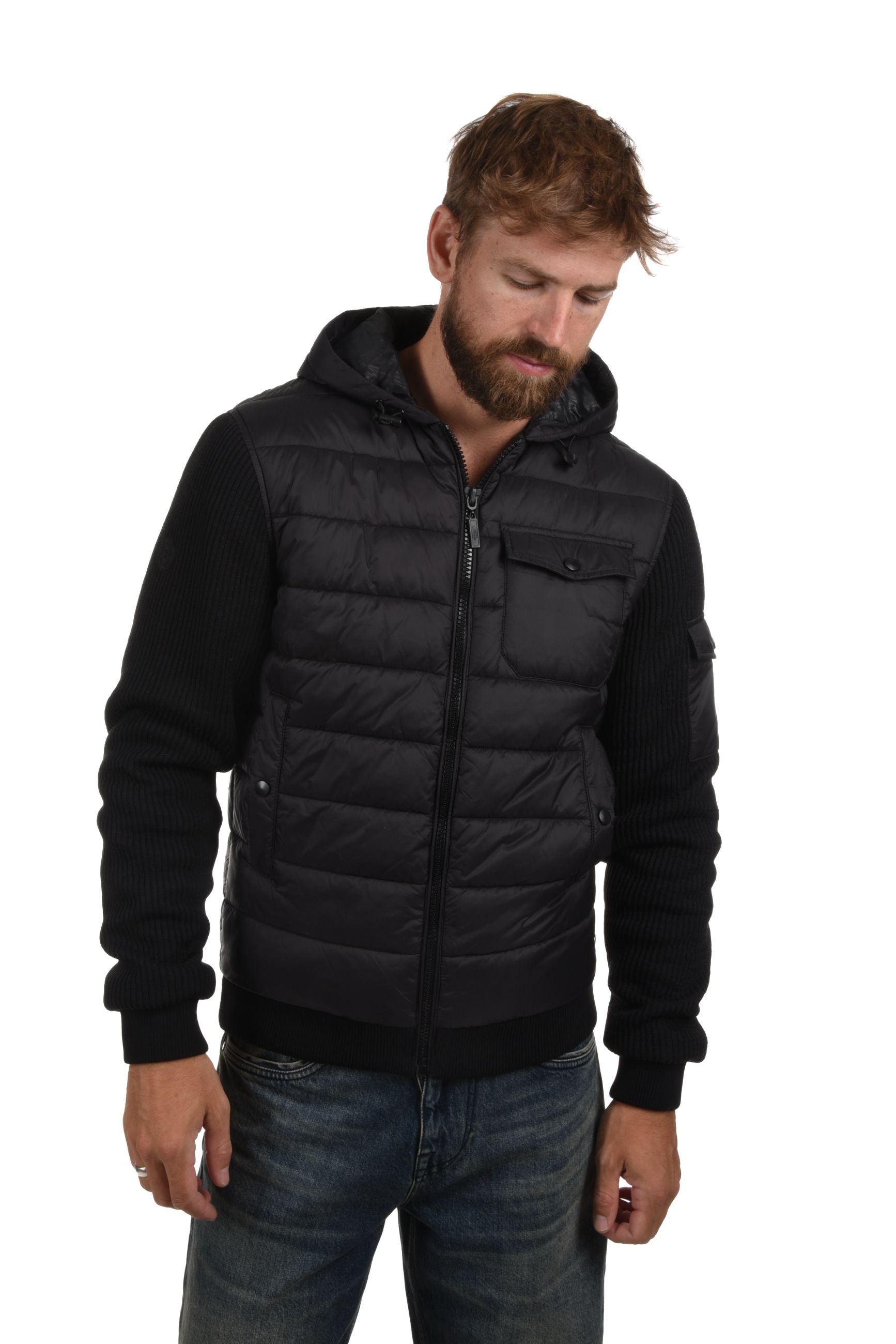 Syracuse Jacket knit sleeves