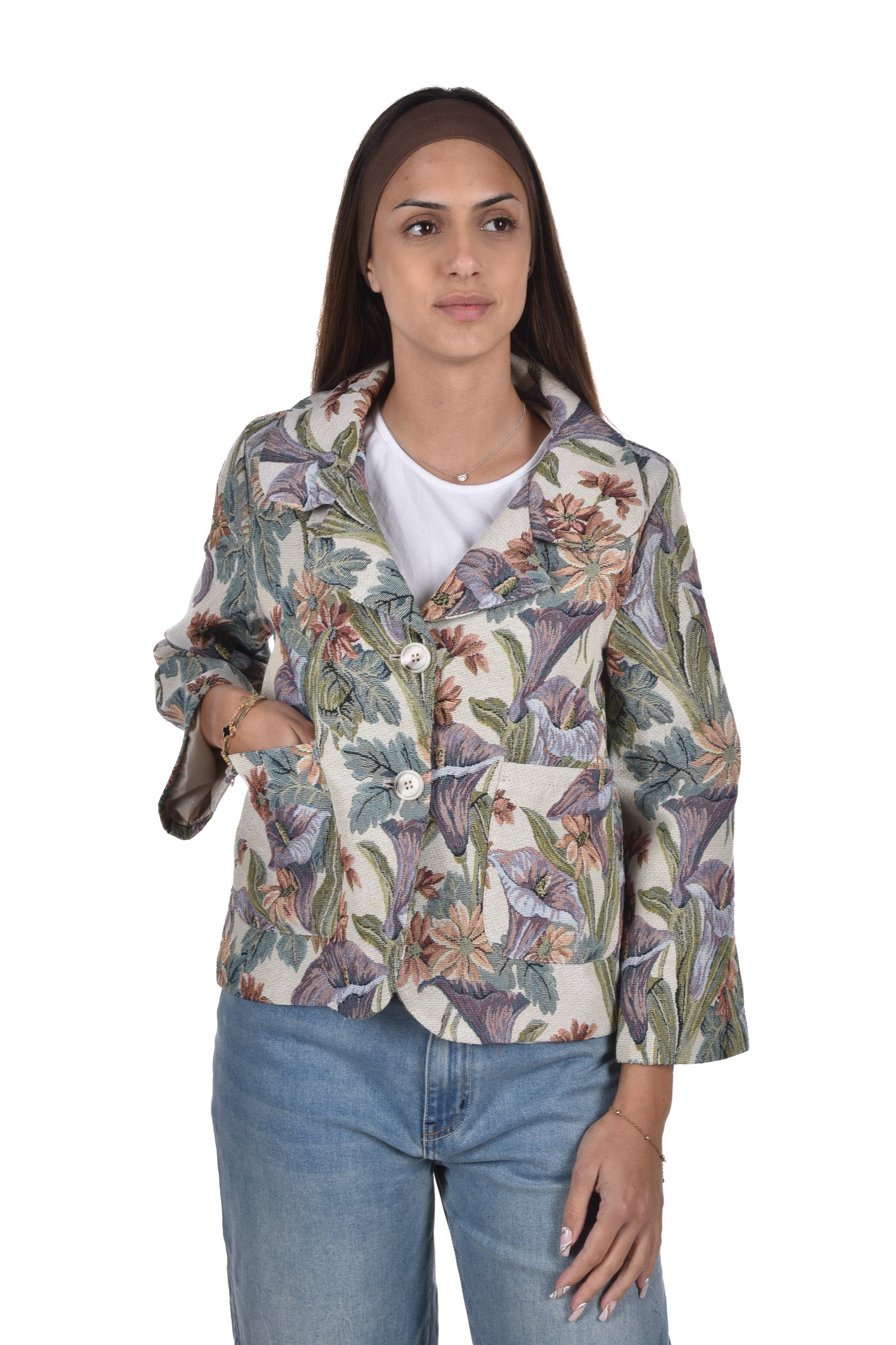 Miranda Blazer flower
