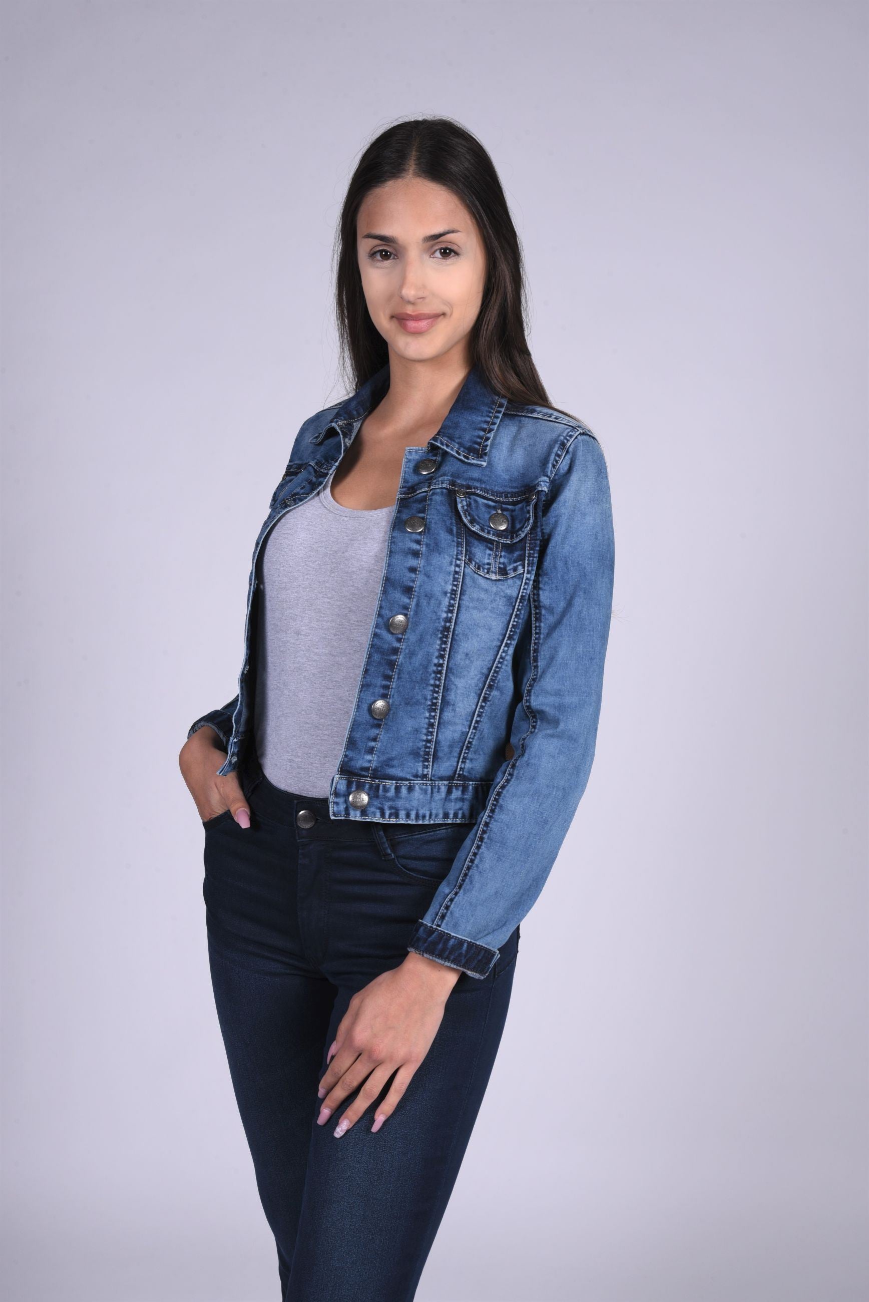 Kika Jacket short denim