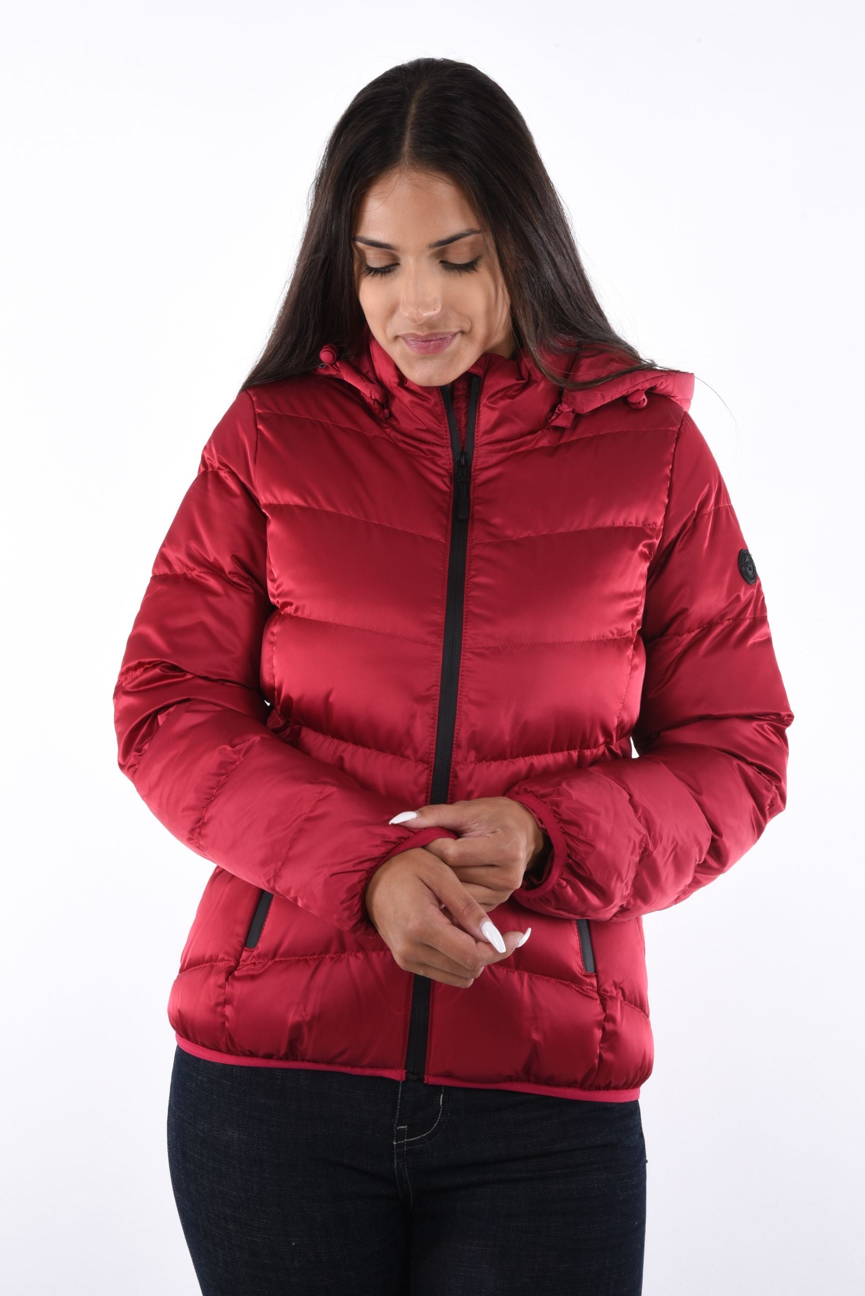 Rachel Jacket hood shiny