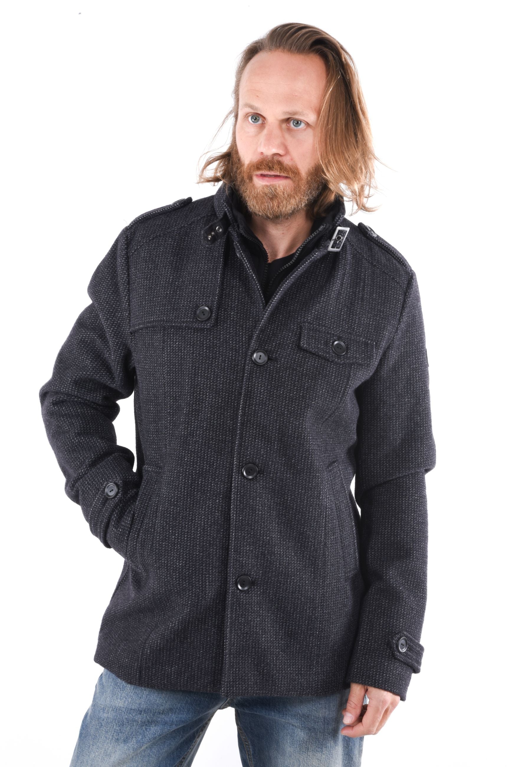 Steen Jacket jacquard fabric