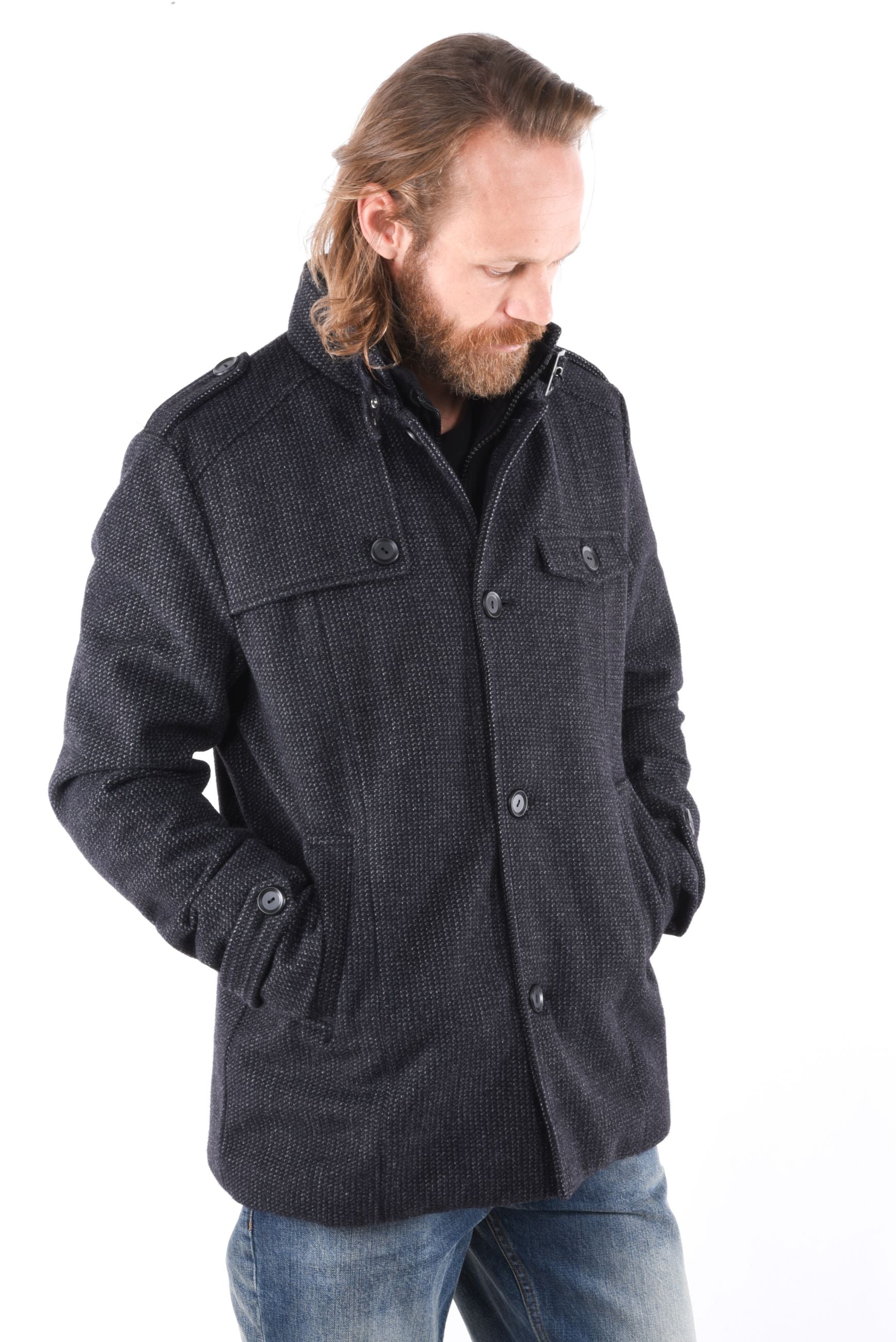 Steen Jacket jacquard fabric