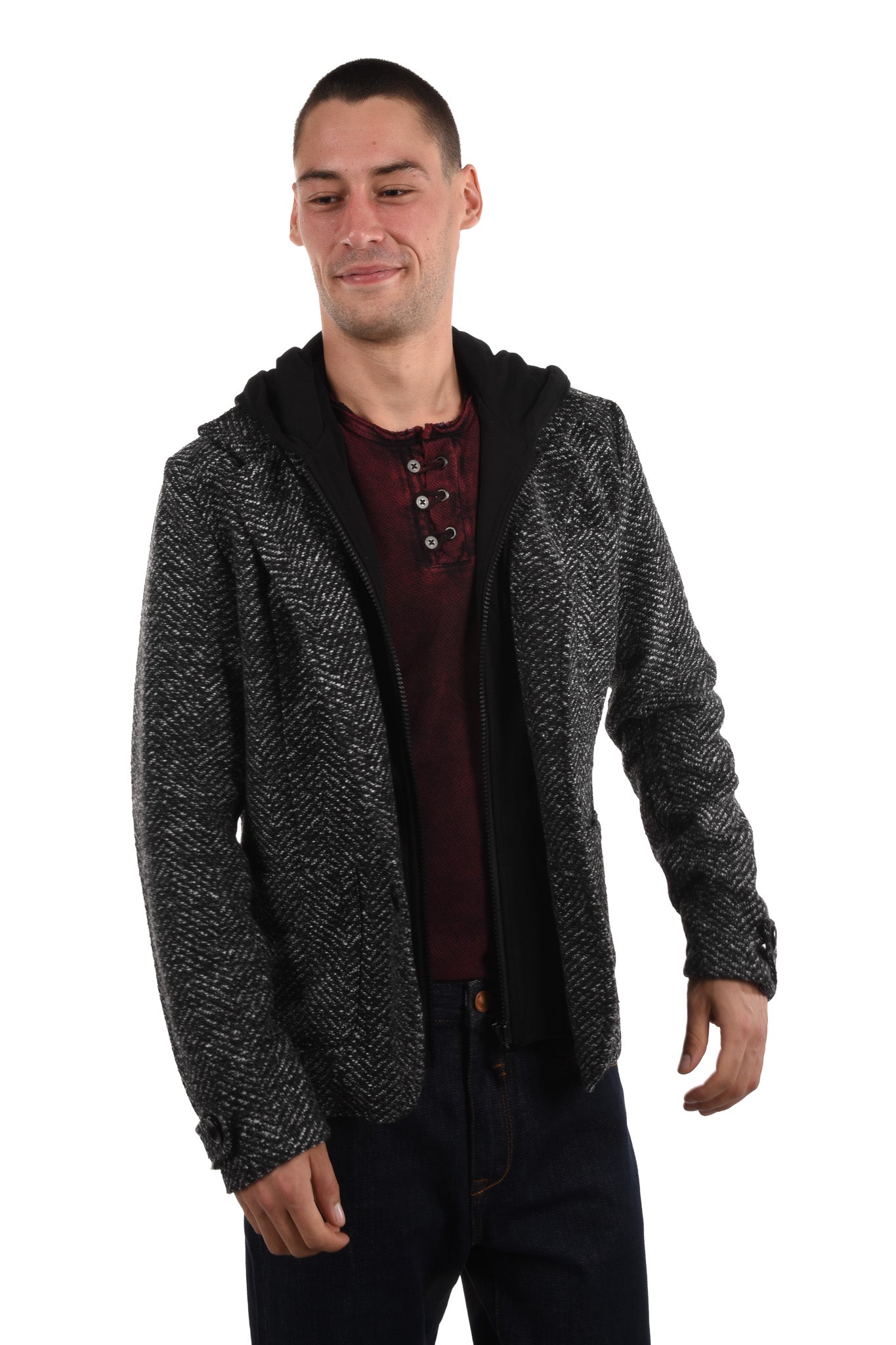 Spider Blazer with hood
