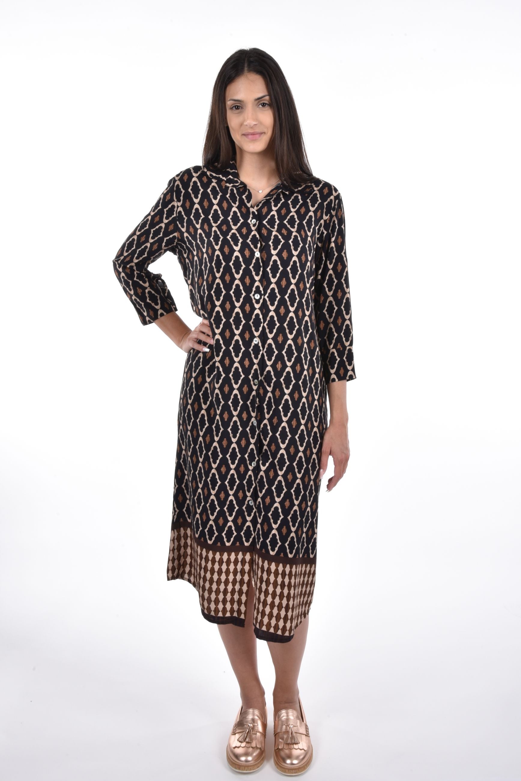 Cimetta Dress long printed