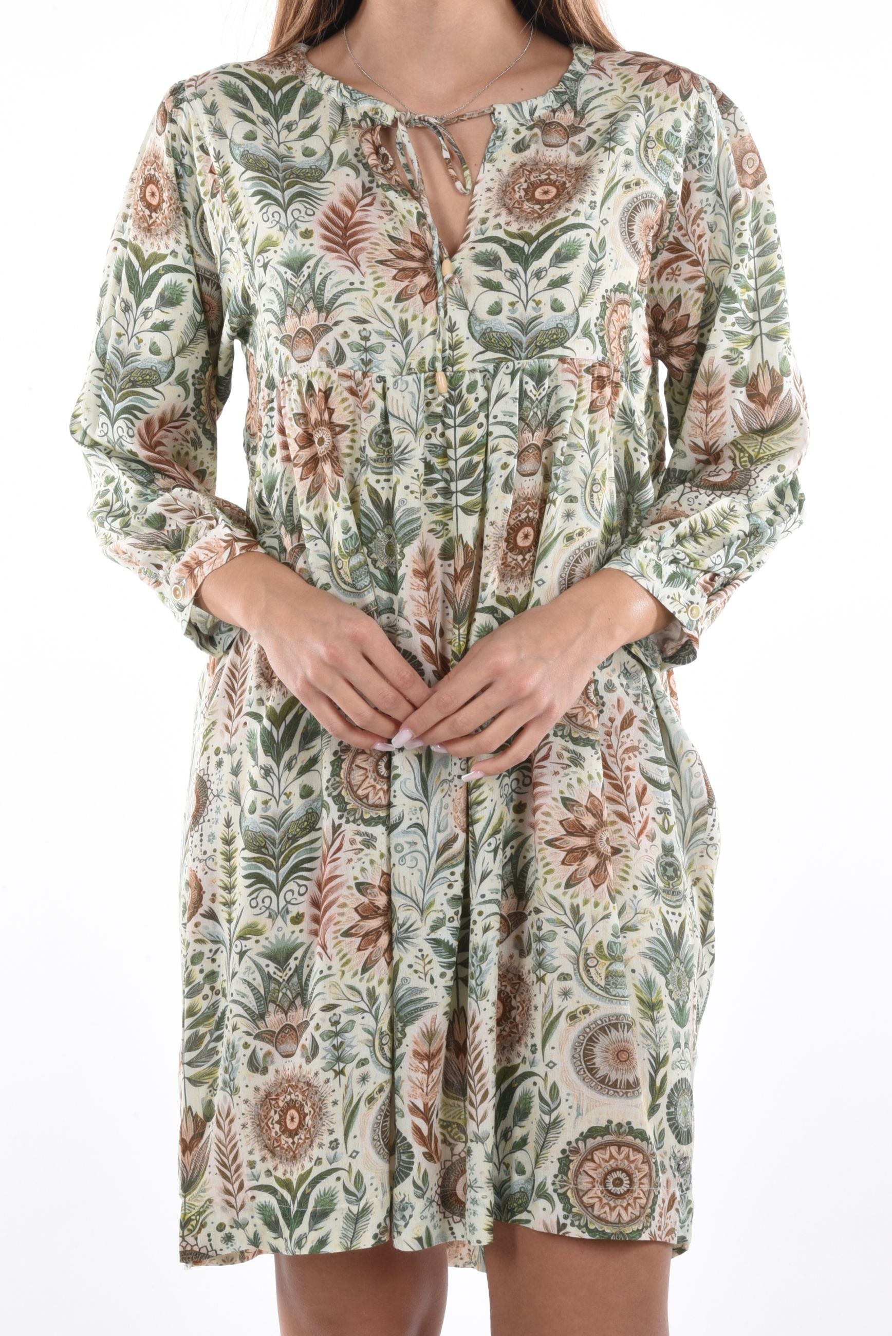 Saint Dress midi printed